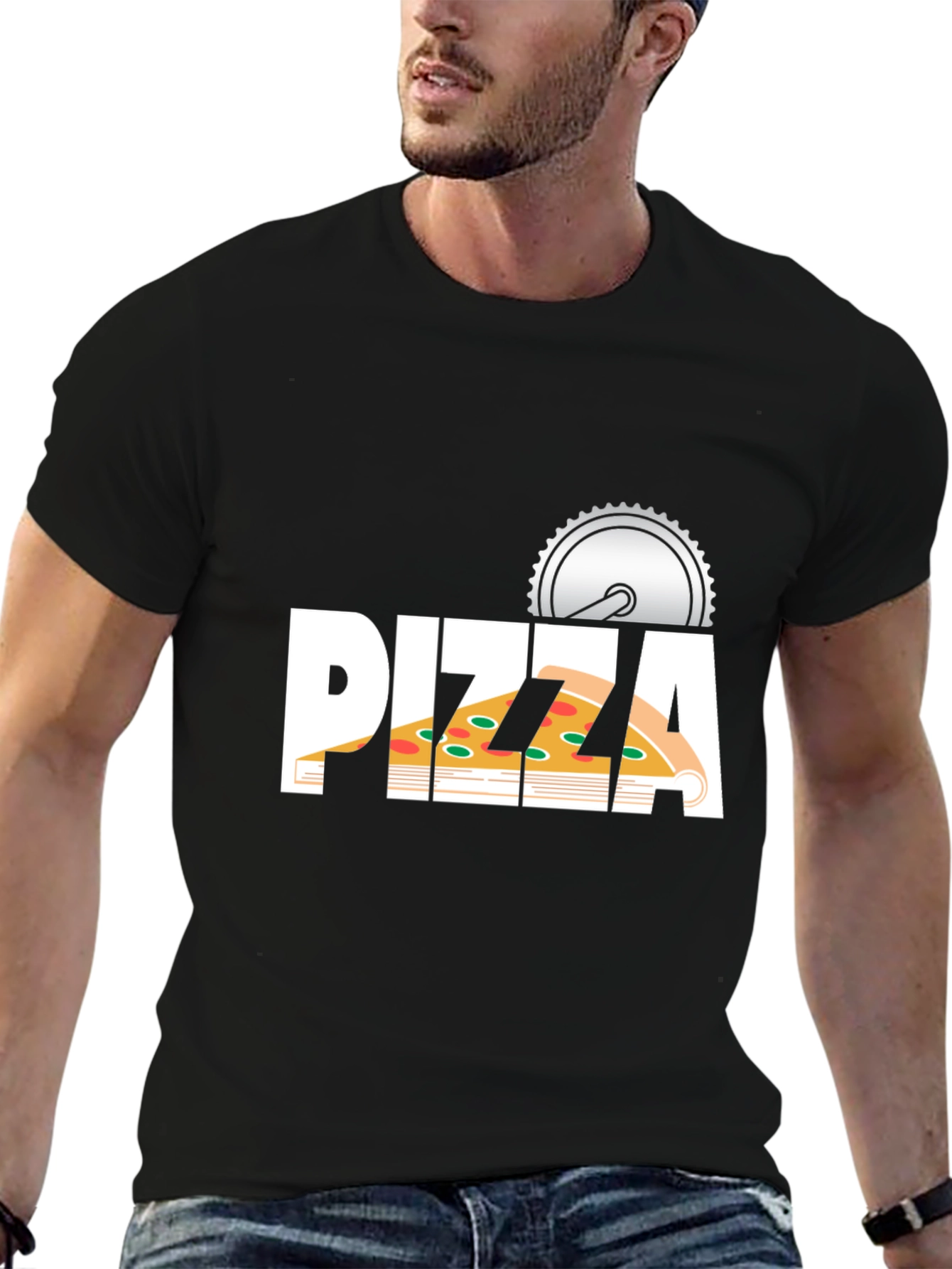 Pizza T-Shirt - Unique Foodie Design
