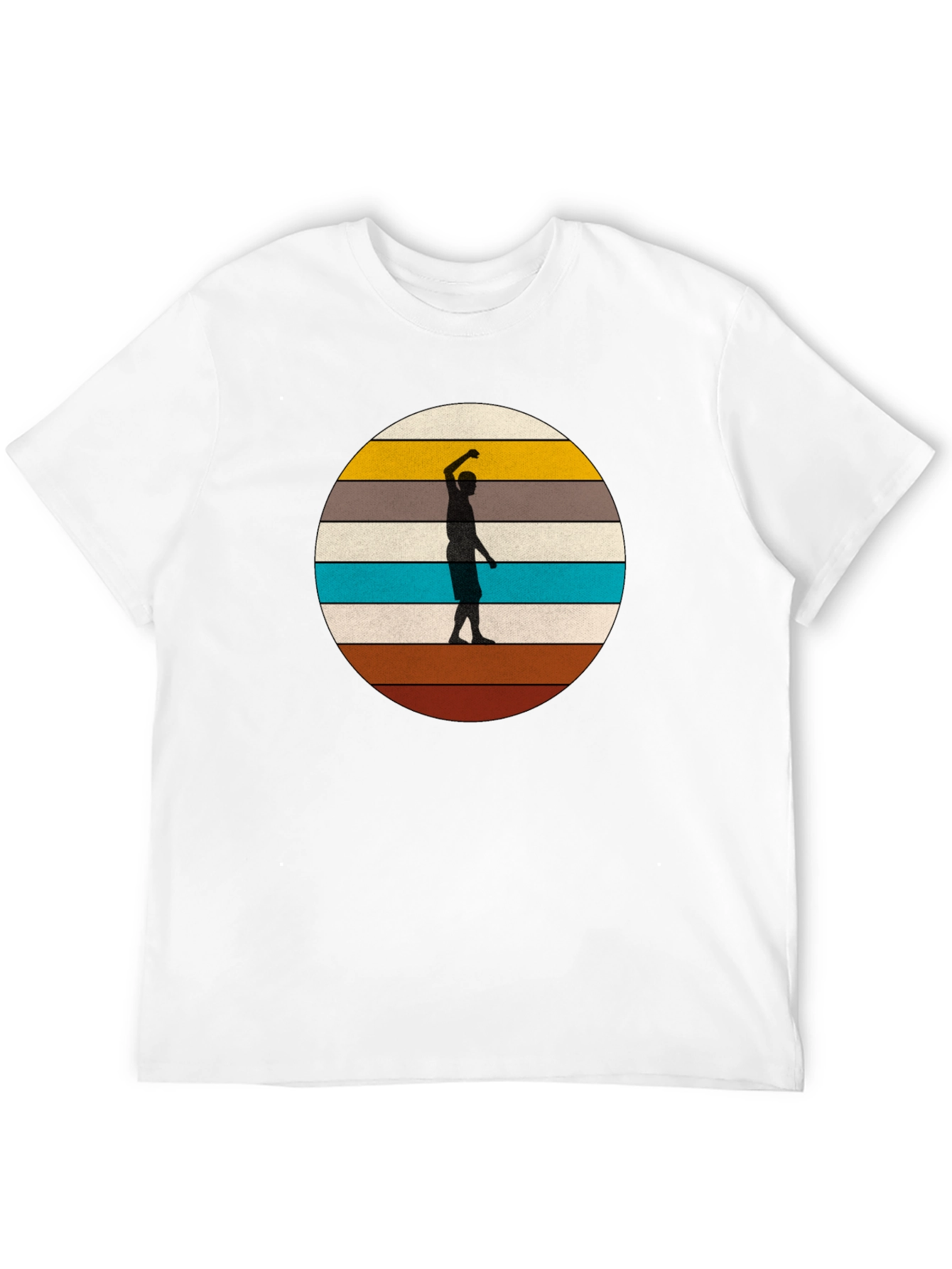 Retro Sunset Silhouette Tee