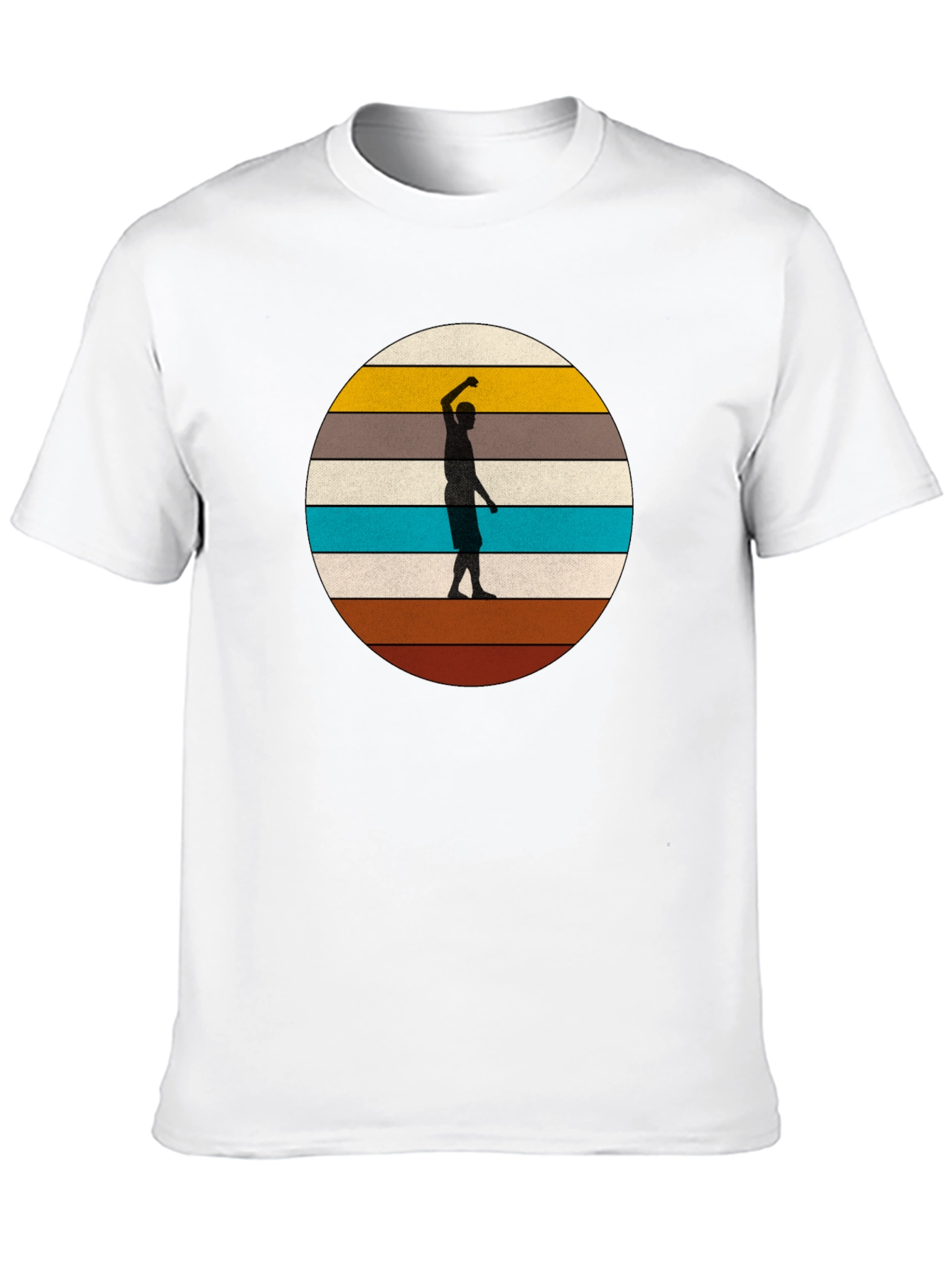 Retro Sunset Silhouette Tee