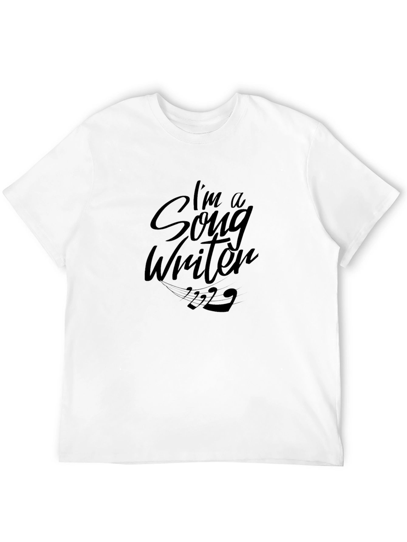 Im A Songwriter Black Graphic Tee