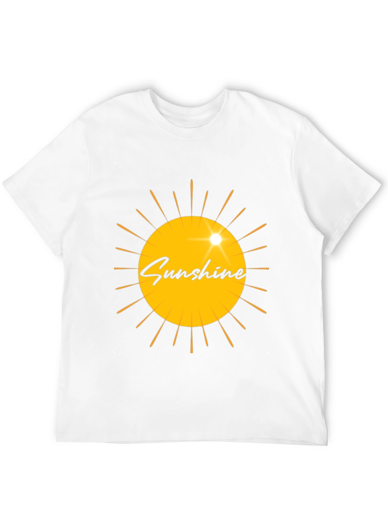 Sunshine Graphic Black T-Shirt