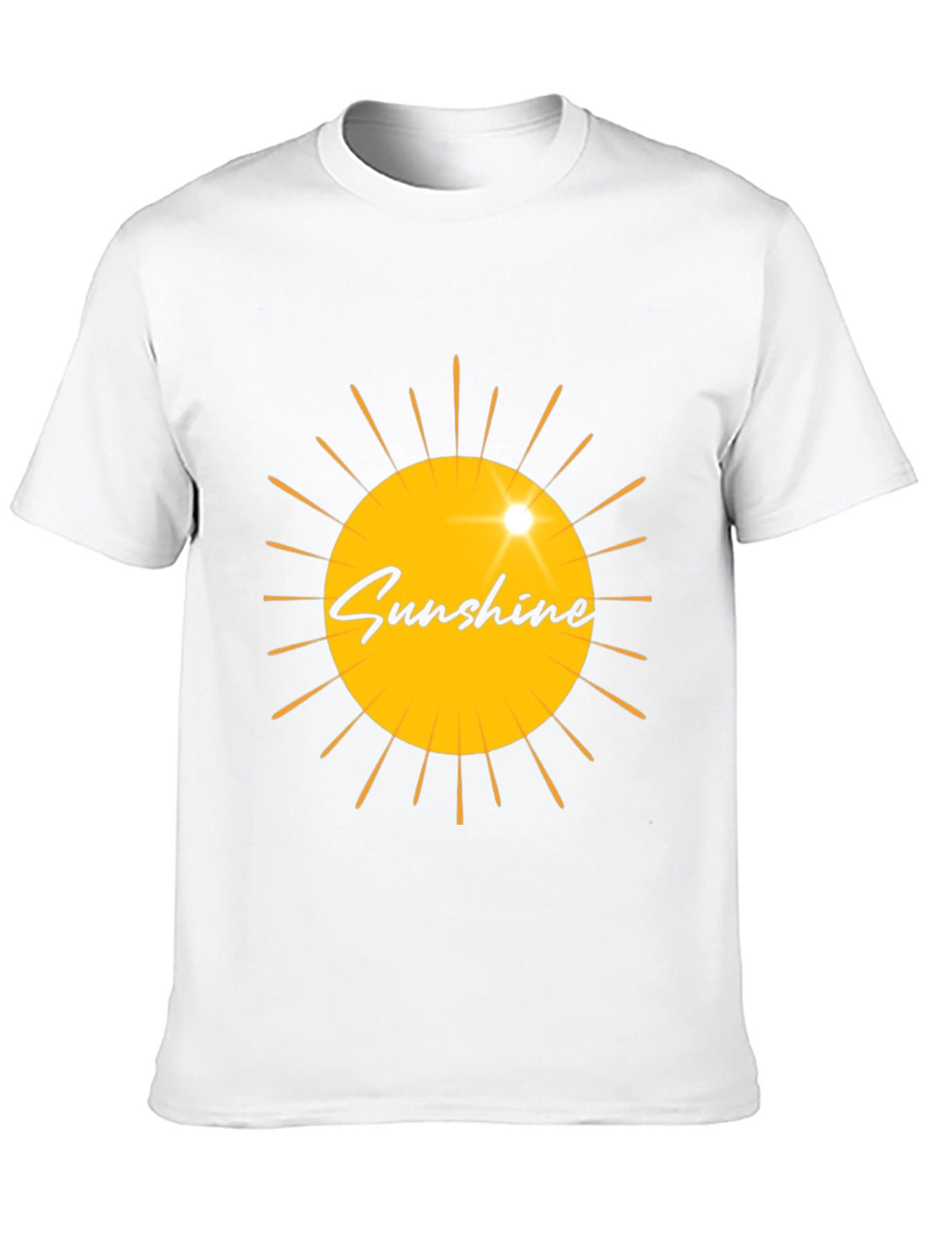 Sunshine Graphic Black T-Shirt