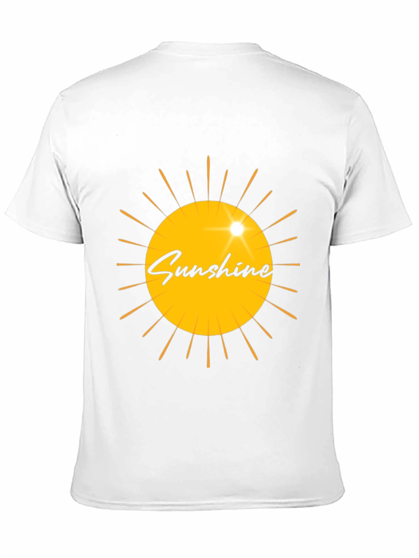 Sunshine Graphic Black T-Shirt