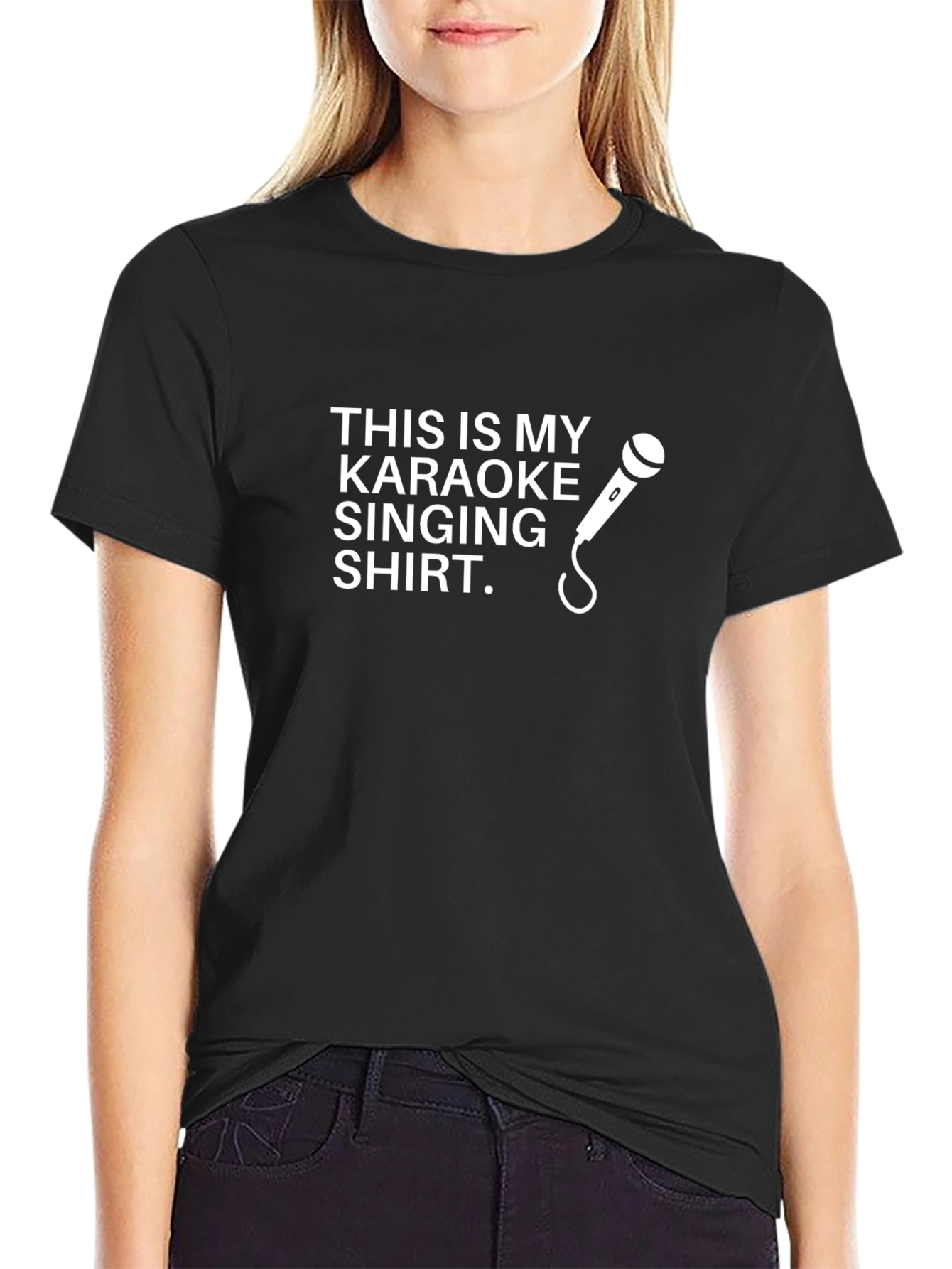 Karaoke Singing Shirt - Funny Music T-Shirt