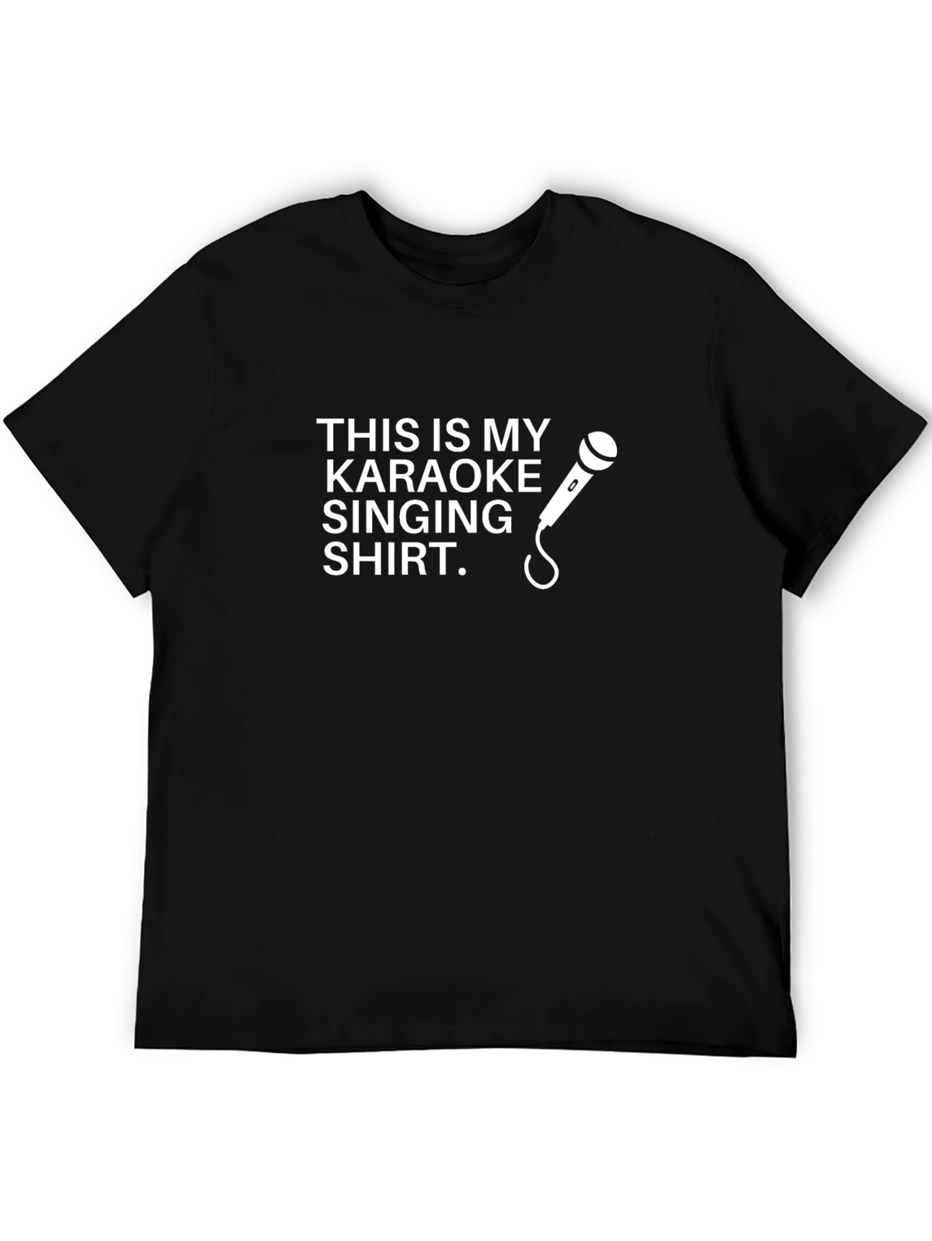 Karaoke Singing Shirt - Funny Music T-Shirt