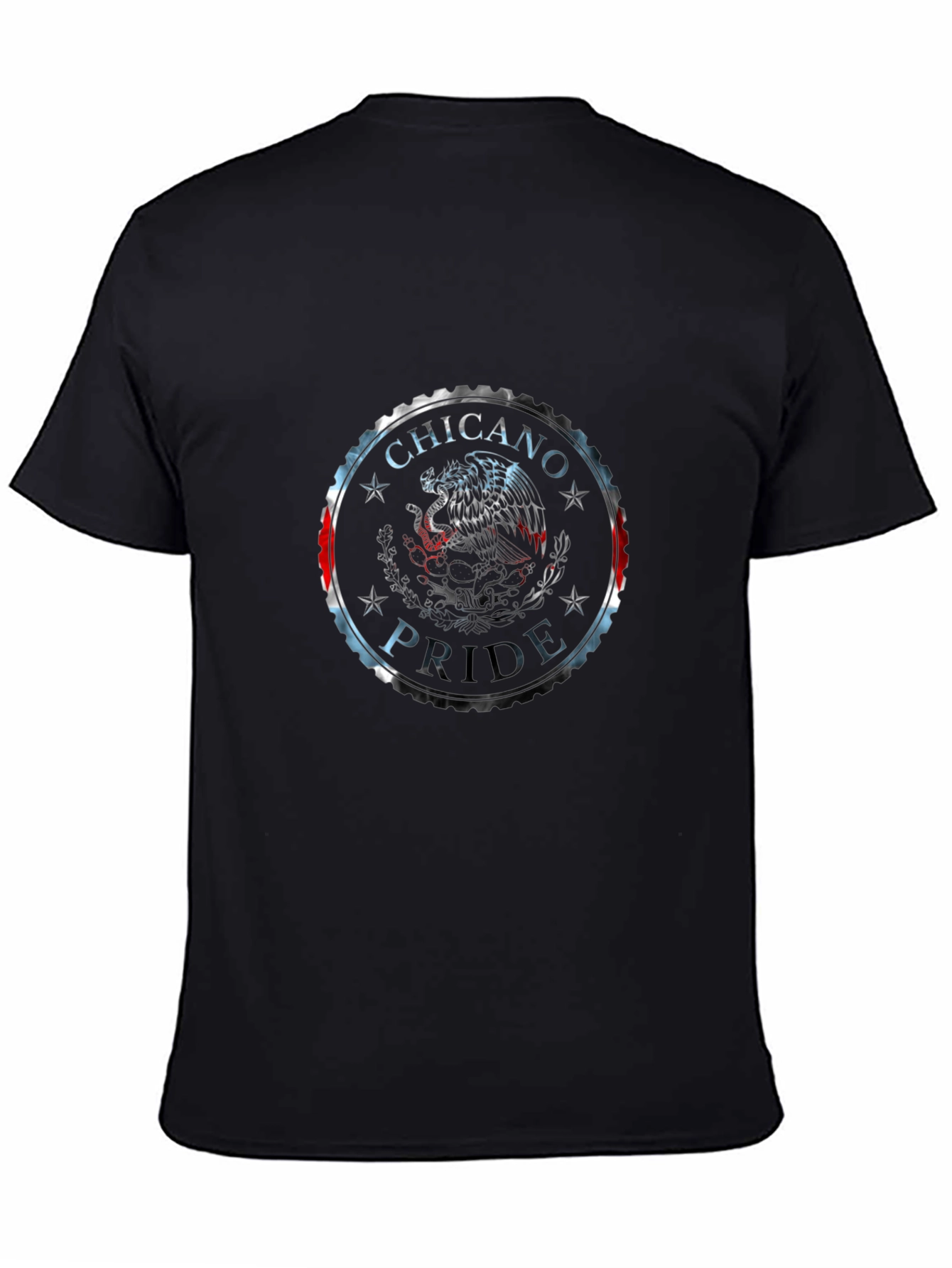 Chicano Pride Graphic Tee - Black