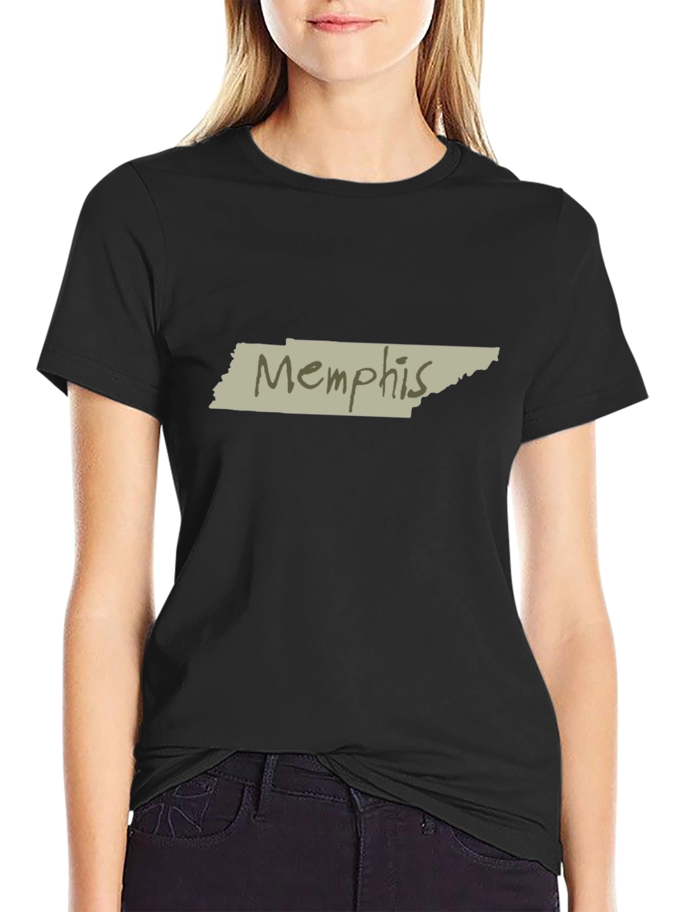 Memphis Tennessee State Outline T-Shirt