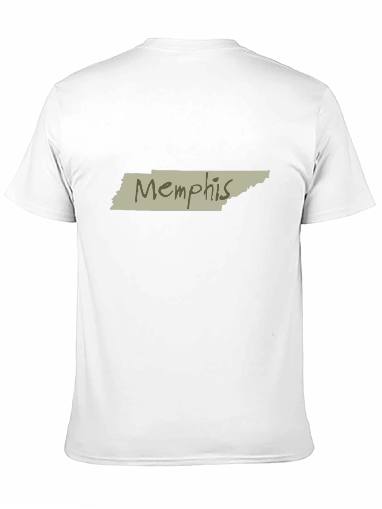 Memphis Tennessee State Outline T-Shirt
