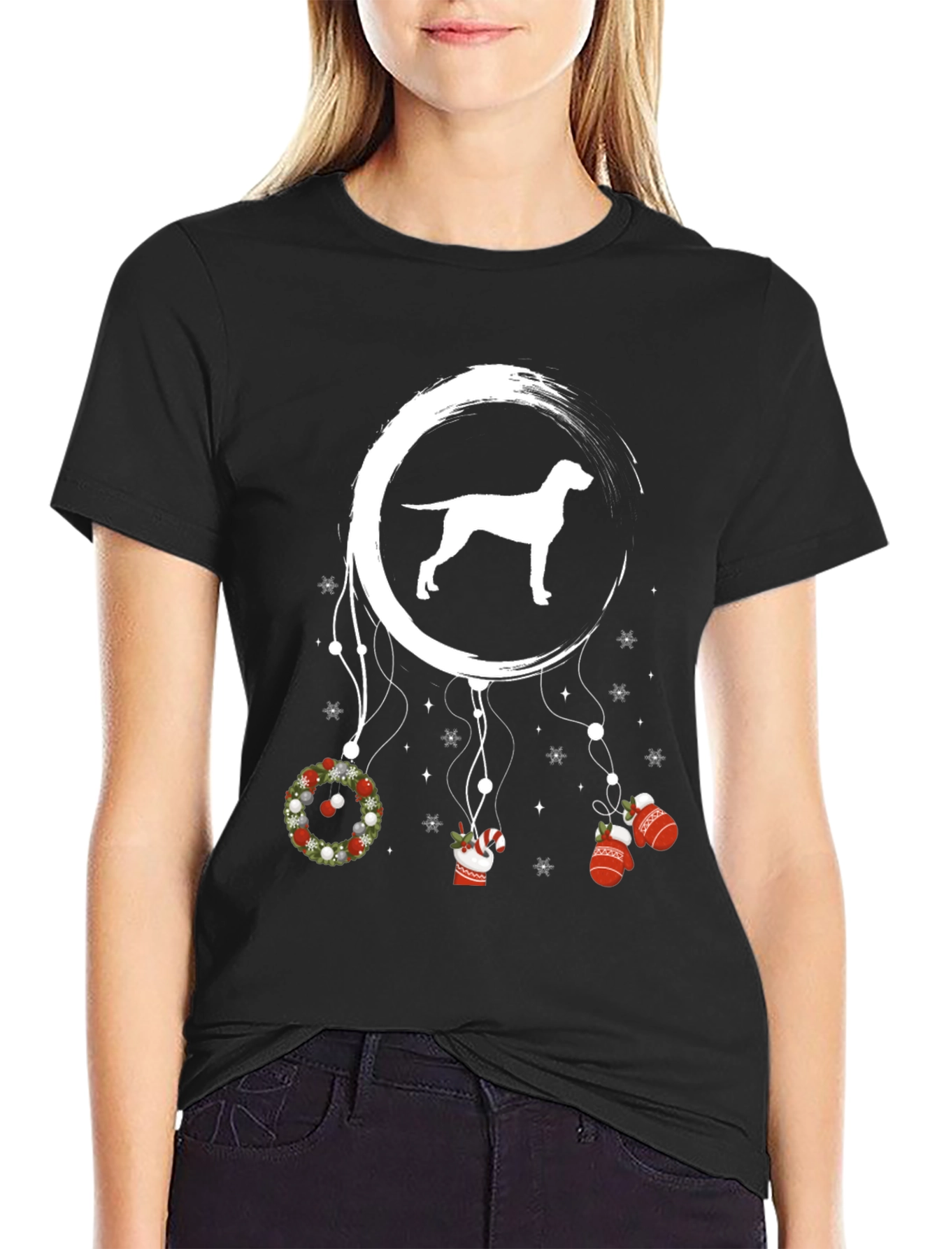 Dog Breed Dreamcatcher Christmas T-Shirt