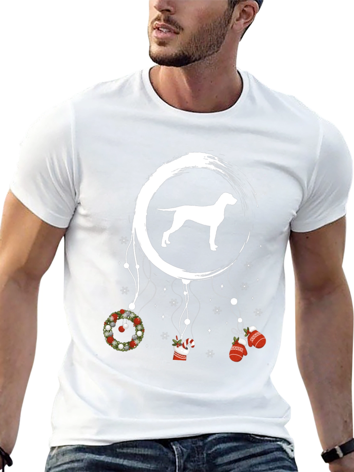 Dog Breed Dreamcatcher Christmas T-Shirt