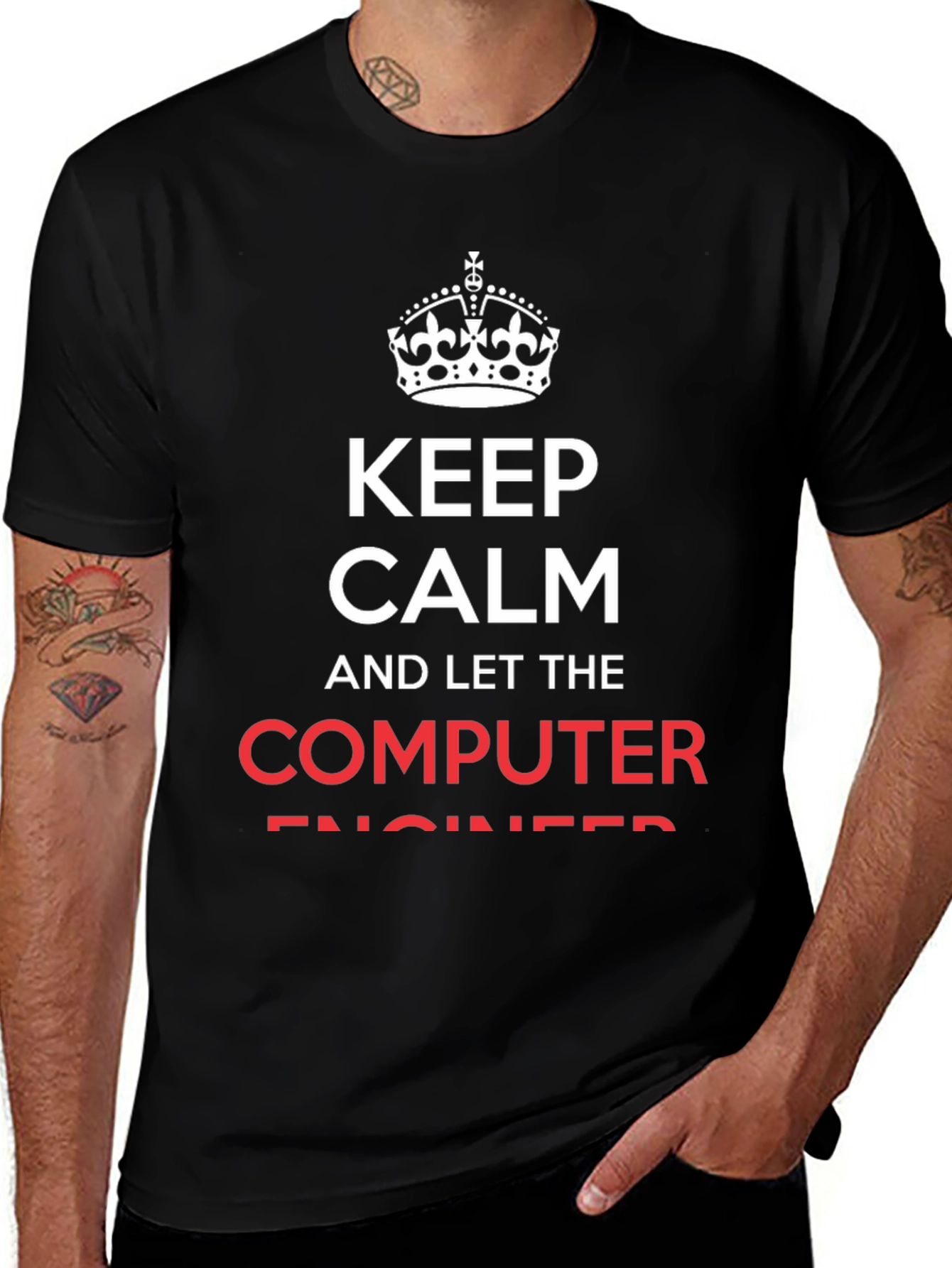 Keep Calm Computer Engineer T-Shirt