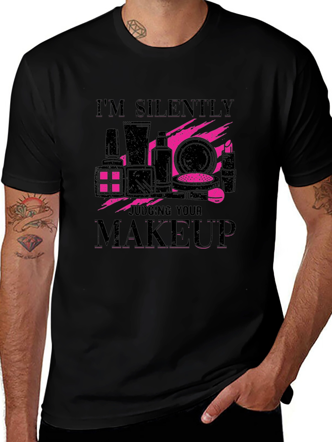 Makeup Judging Graphic Tee