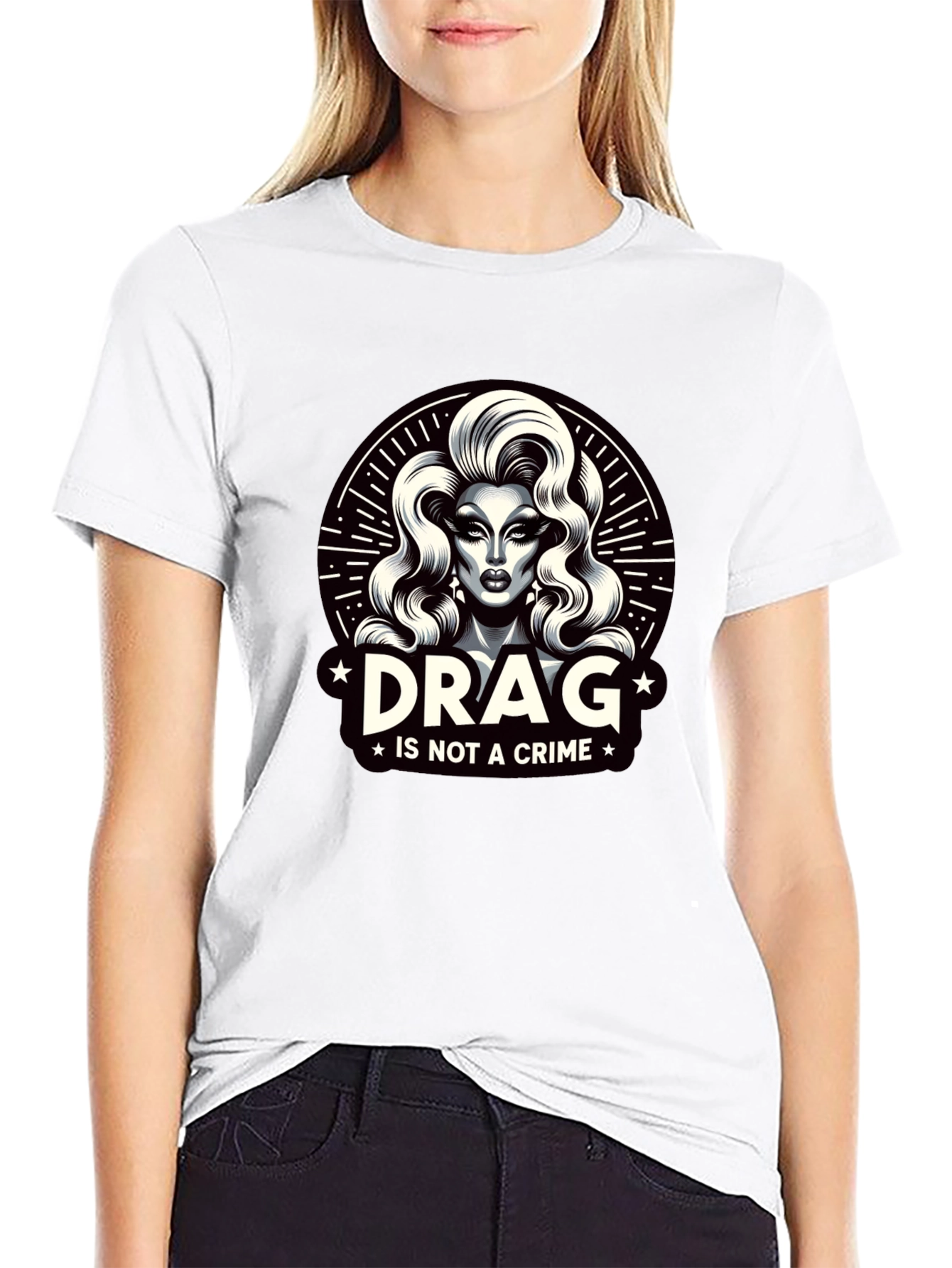 Drag Is Not A Crime Graphic Tee