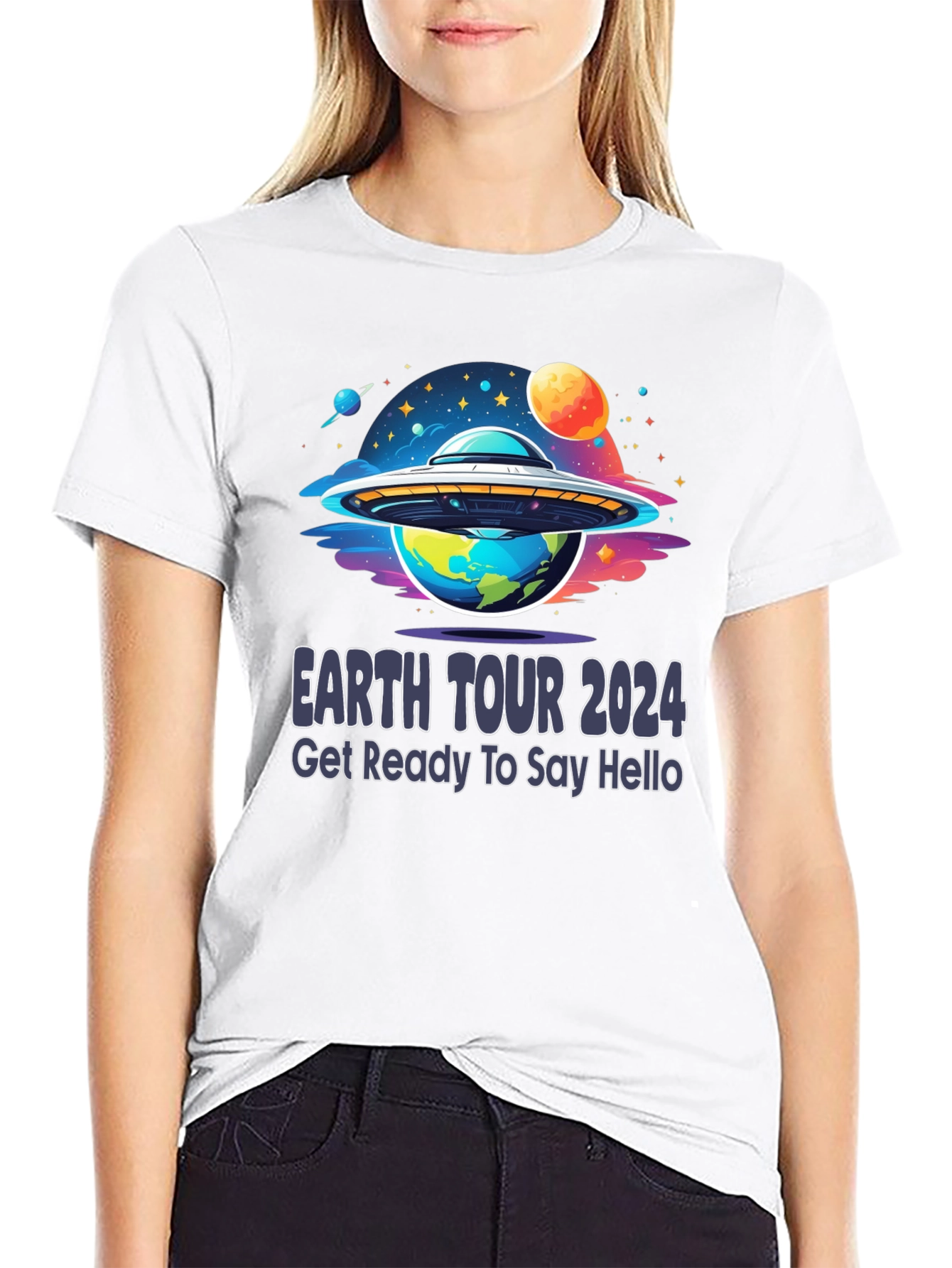 Earth Tour 2024 Graphic T-Shirt
