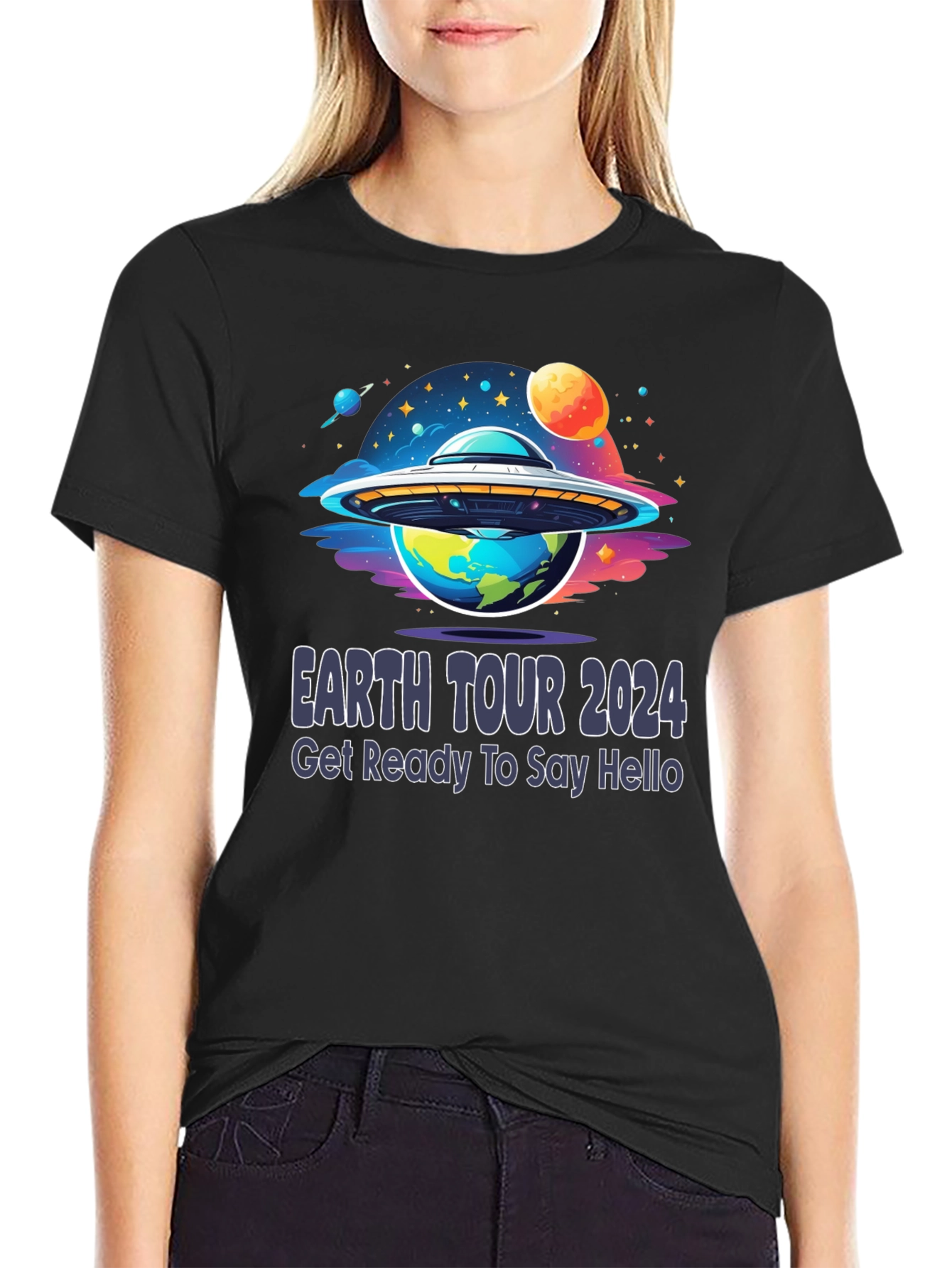 Earth Tour 2024 Graphic T-Shirt