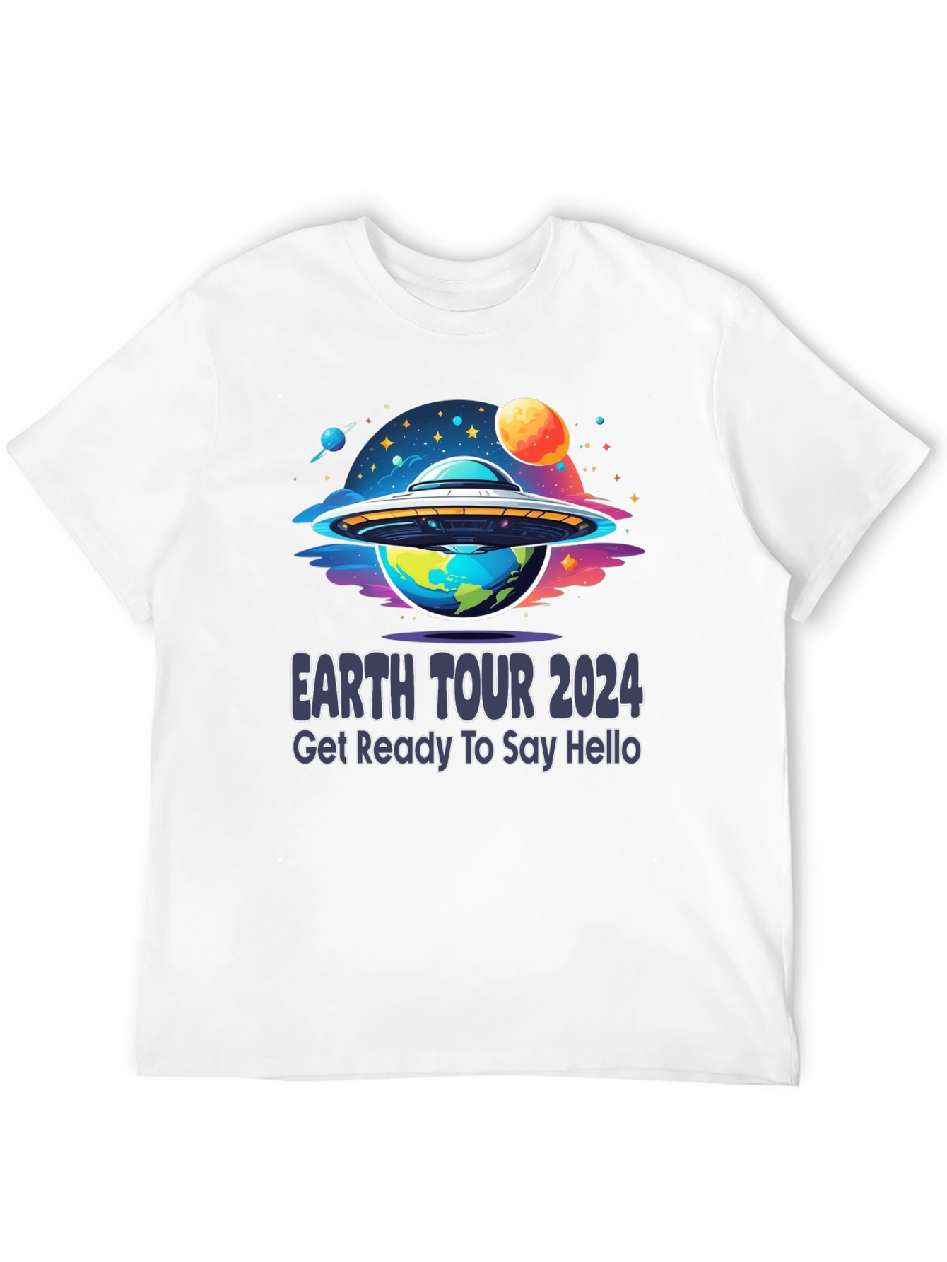 Earth Tour 2024 Graphic T-Shirt