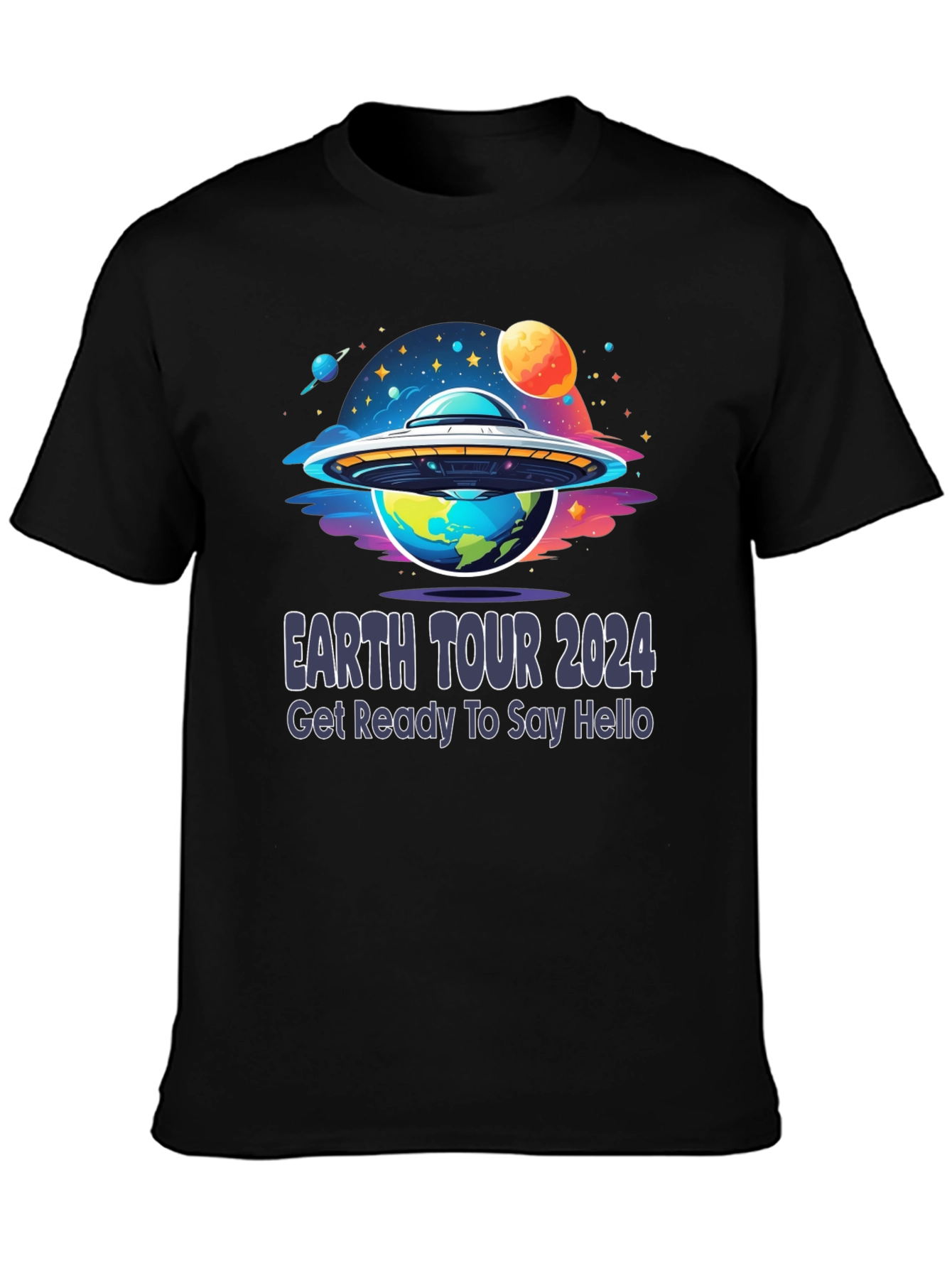 Earth Tour 2024 Graphic T-Shirt