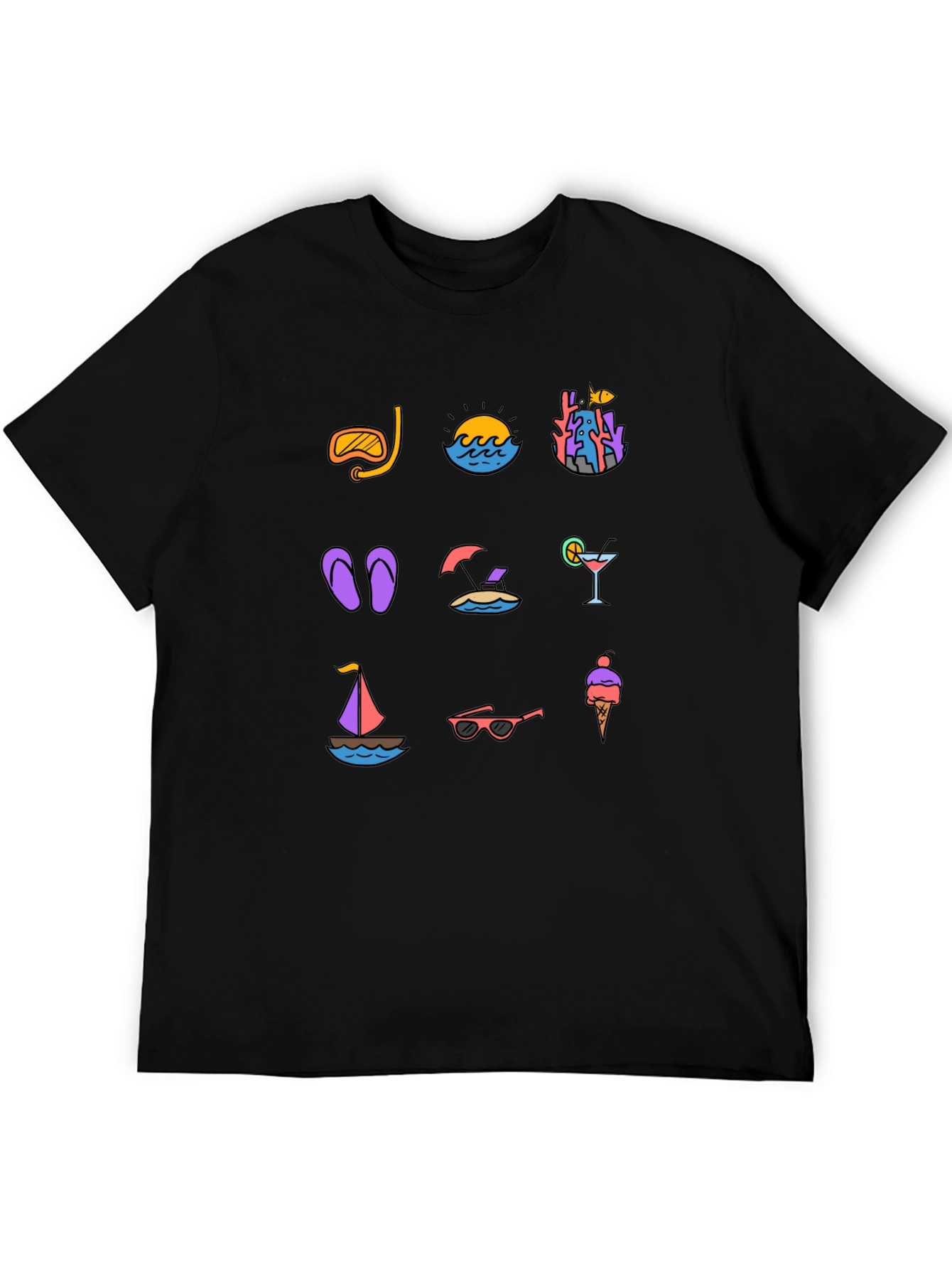 Summer Fun Graphic Tee - Vacation Vibes!