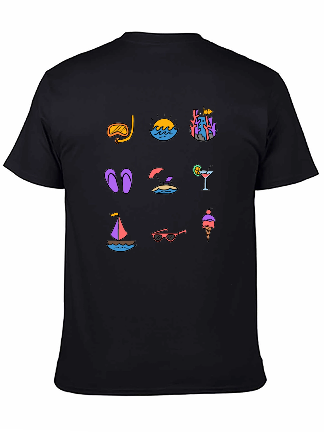 Summer Fun Graphic Tee - Vacation Vibes!