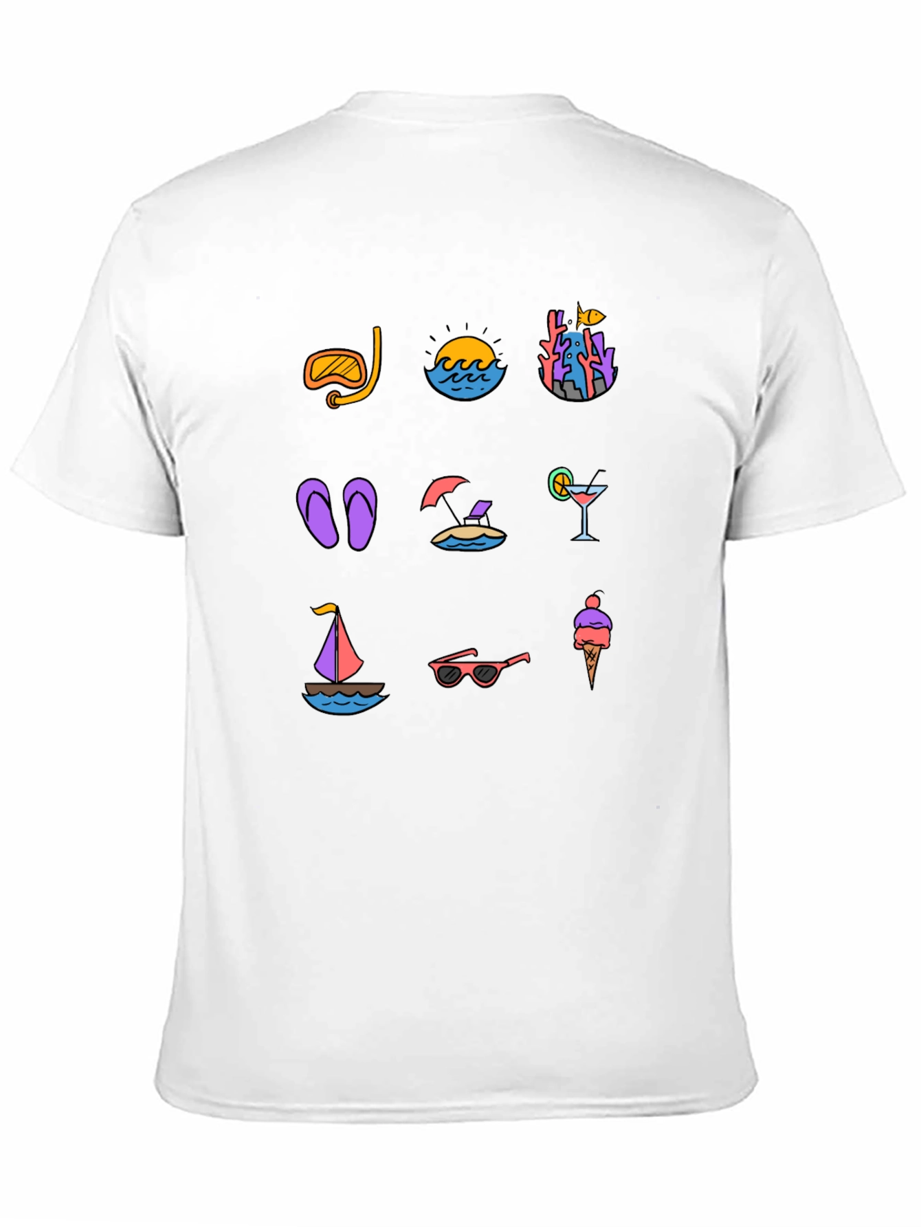 Summer Fun Graphic Tee - Vacation Vibes!
