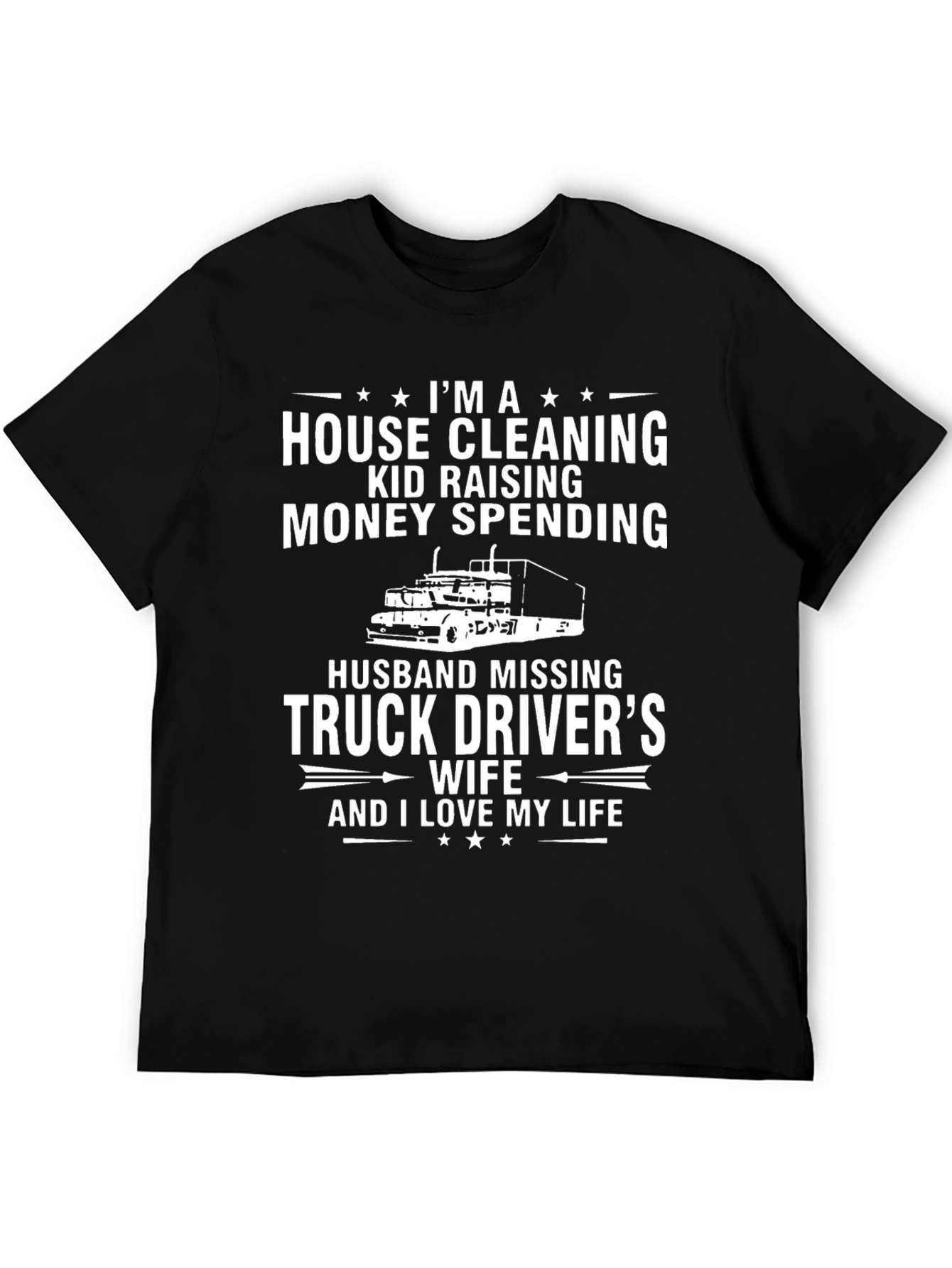 Truck Drivers Wife Graphic Tee