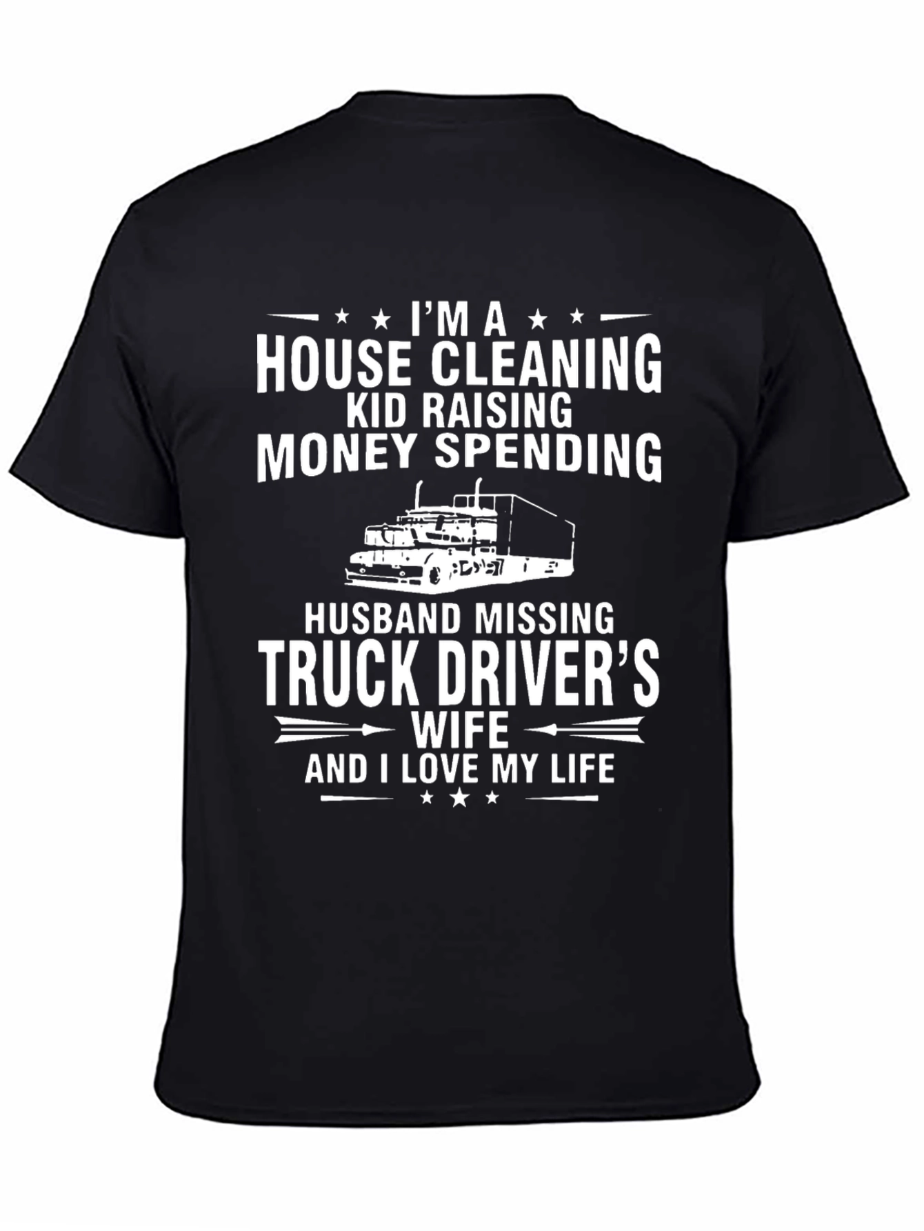 Truck Drivers Wife Graphic Tee