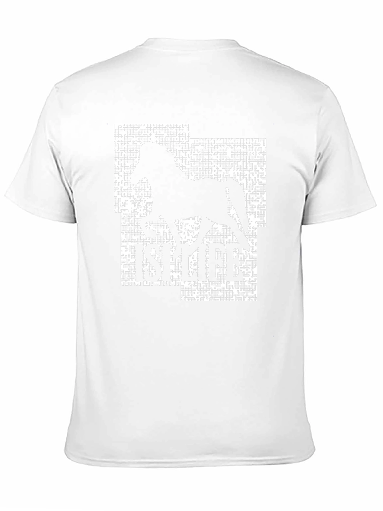 Horse Pixel Art Graphic Tee - Black T-Shirt