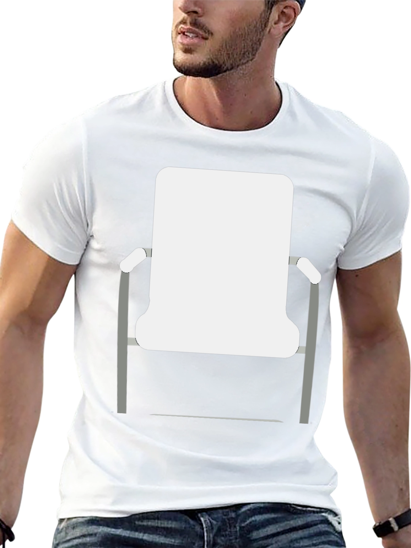 Unique Chair Graphic Tee - Casual Comfort