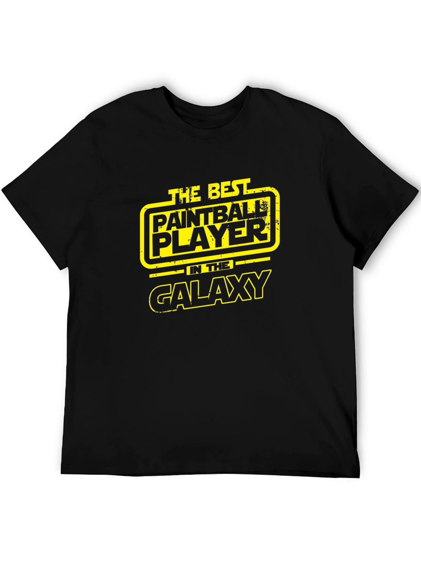 Paintball Galaxy T-Shirt - Black Cotton Tee