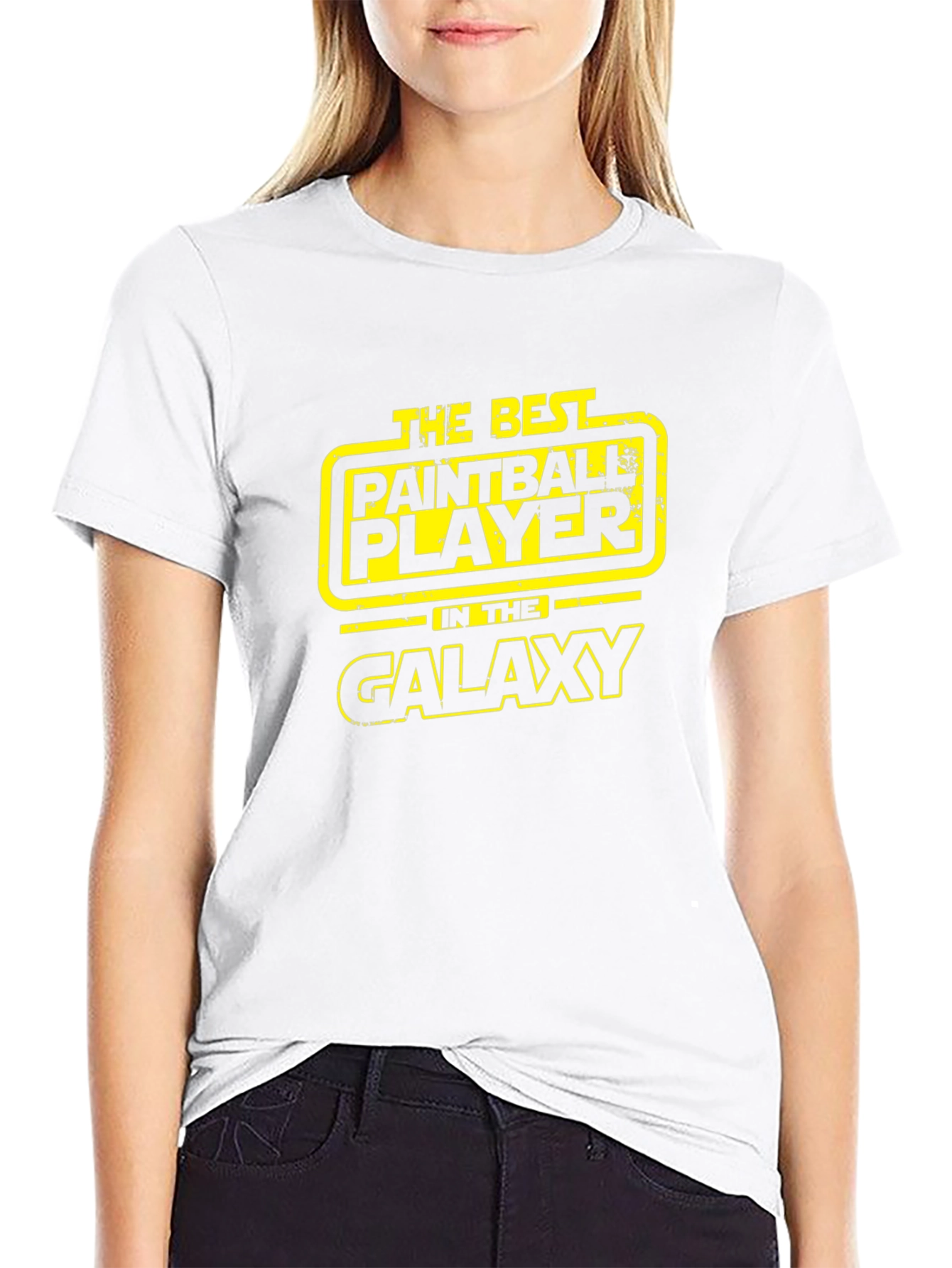 Paintball Galaxy T-Shirt - Black Cotton Tee