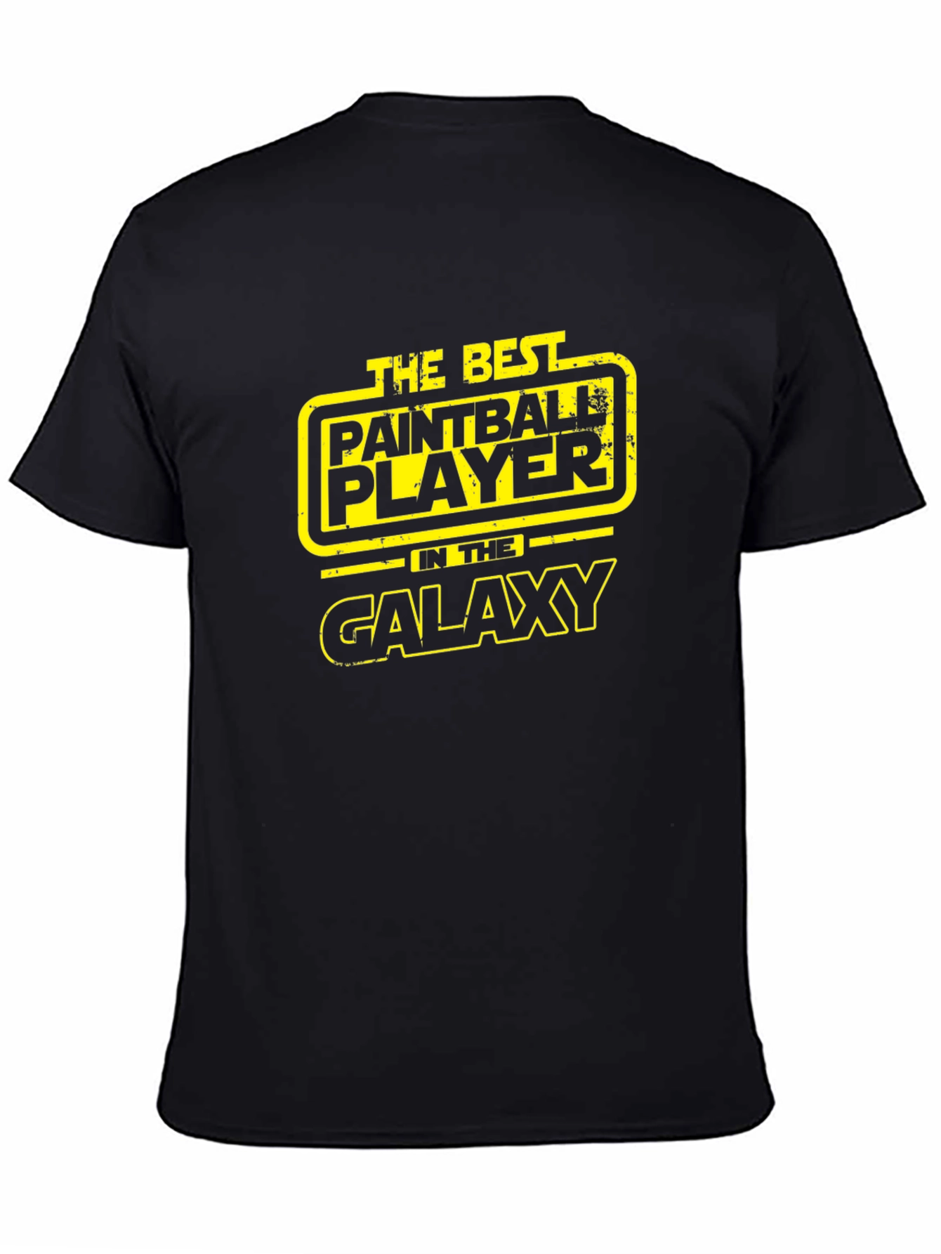 Paintball Galaxy T-Shirt - Black Cotton Tee