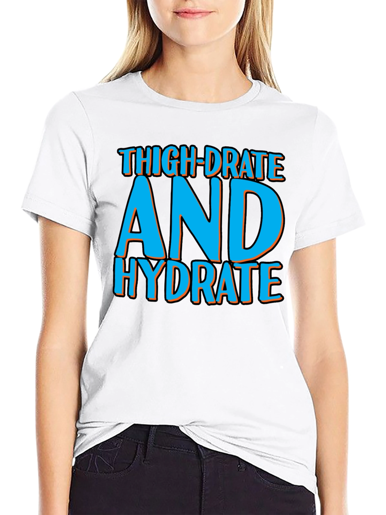 Thigh-Drated Hydrate Tee