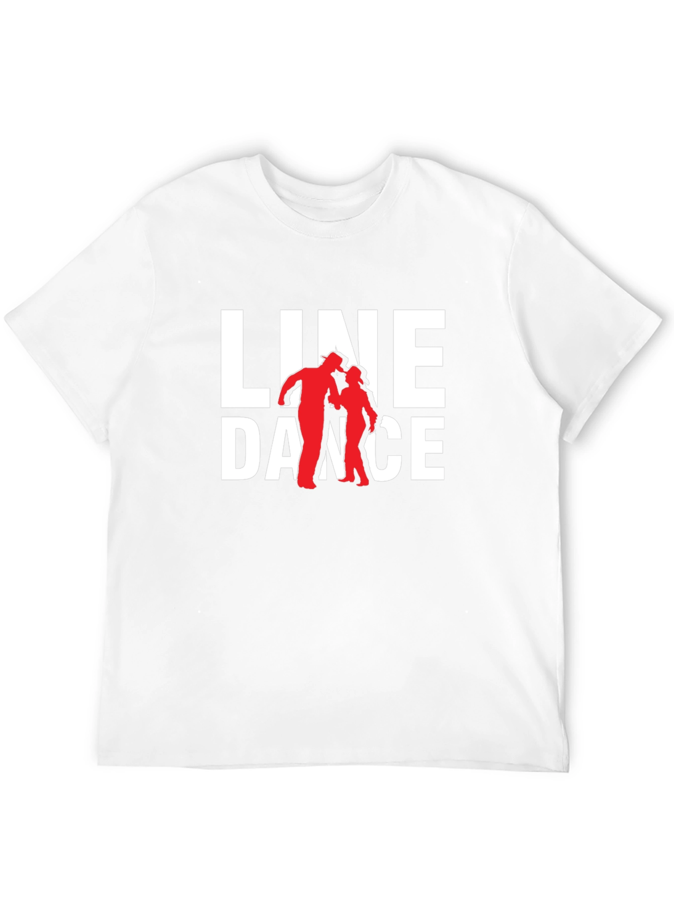 Line Dance Graphic Tee - Western Style T-Shirt