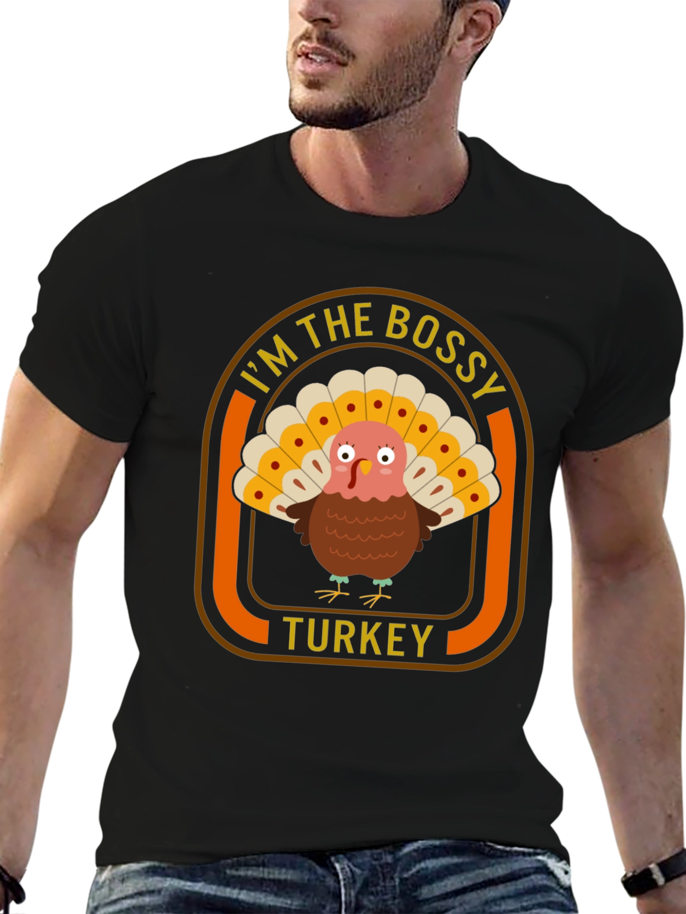 Bossy Turkey Graphic Tee