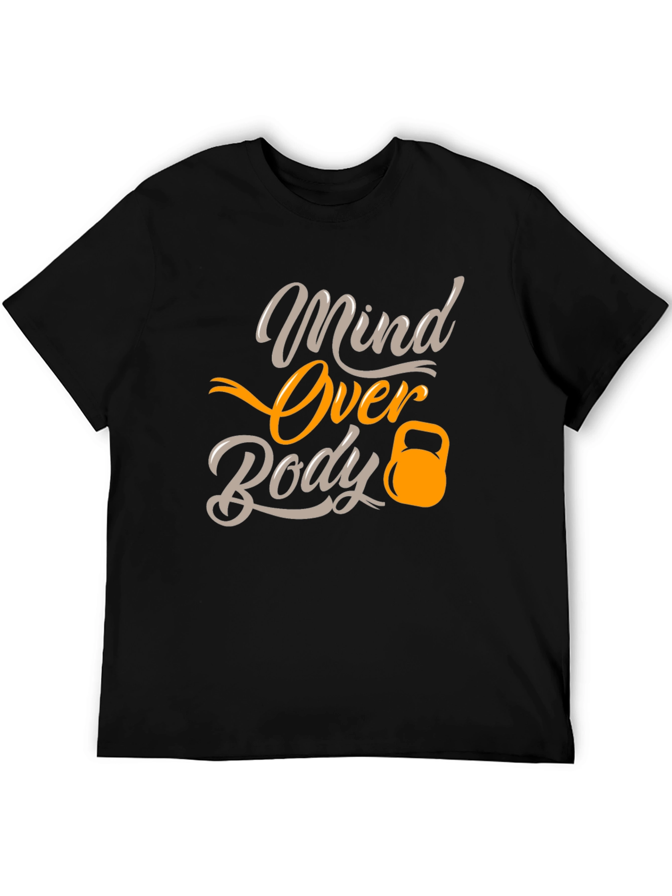 Mind Over Body Black Graphic Tee