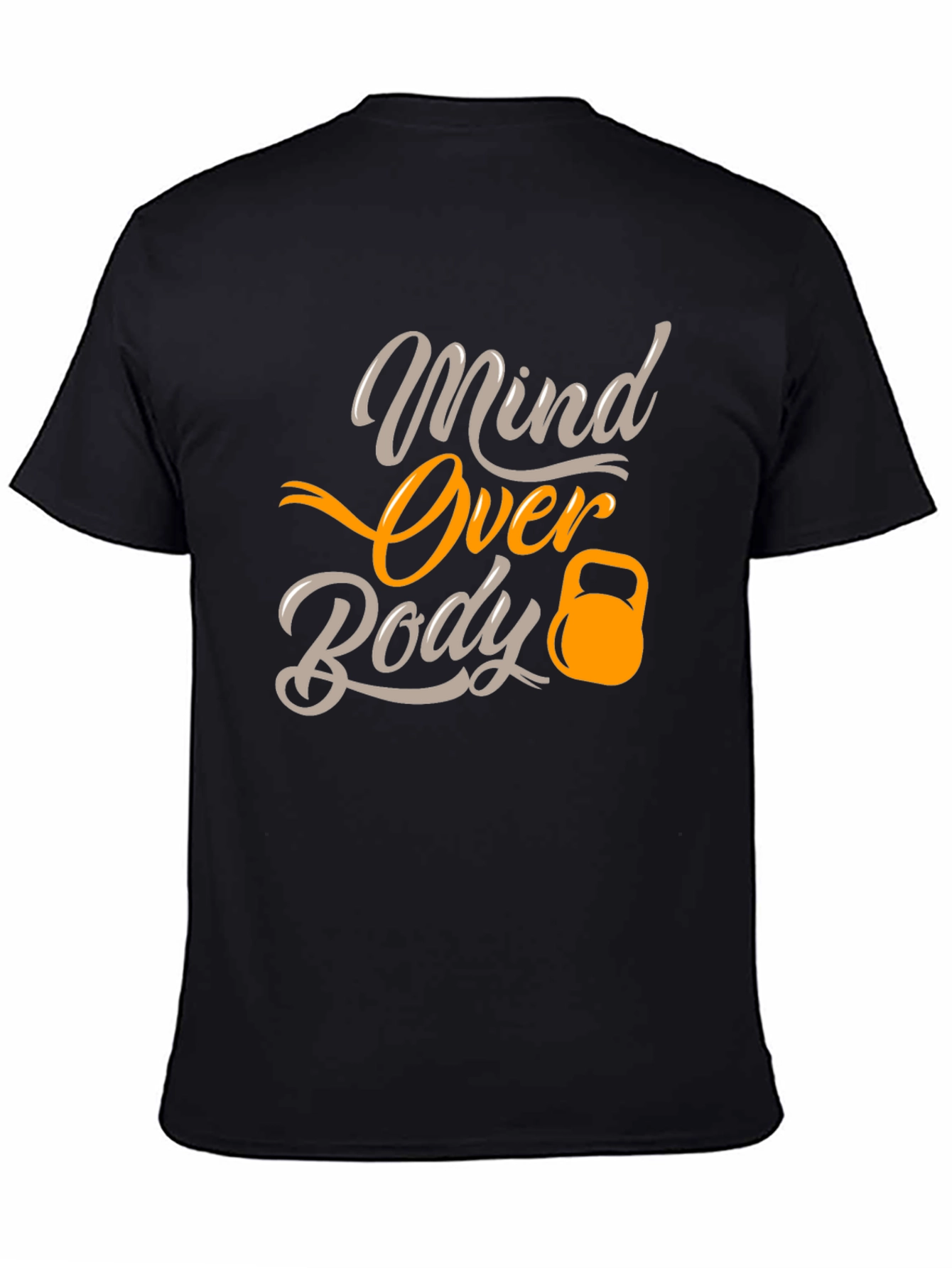 Mind Over Body Black Graphic Tee