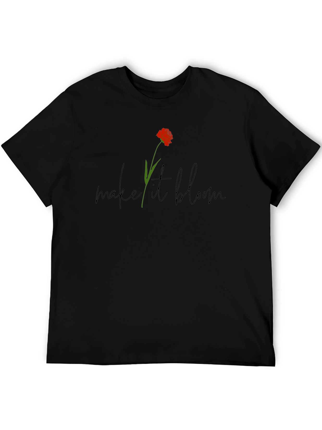 Make It Bloom Graphic T-Shirt - Stylish Comfort