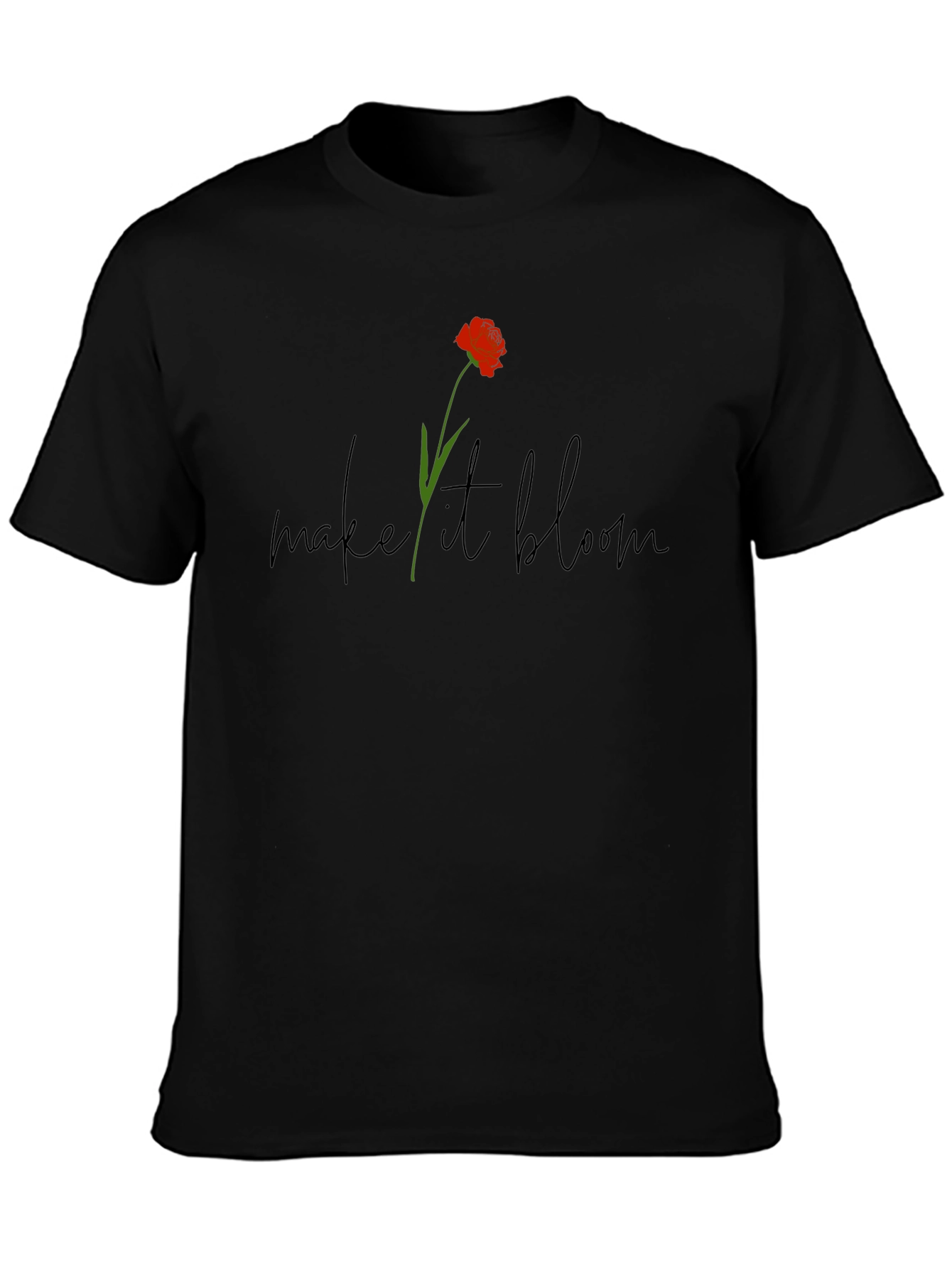 Make It Bloom Graphic T-Shirt - Stylish Comfort