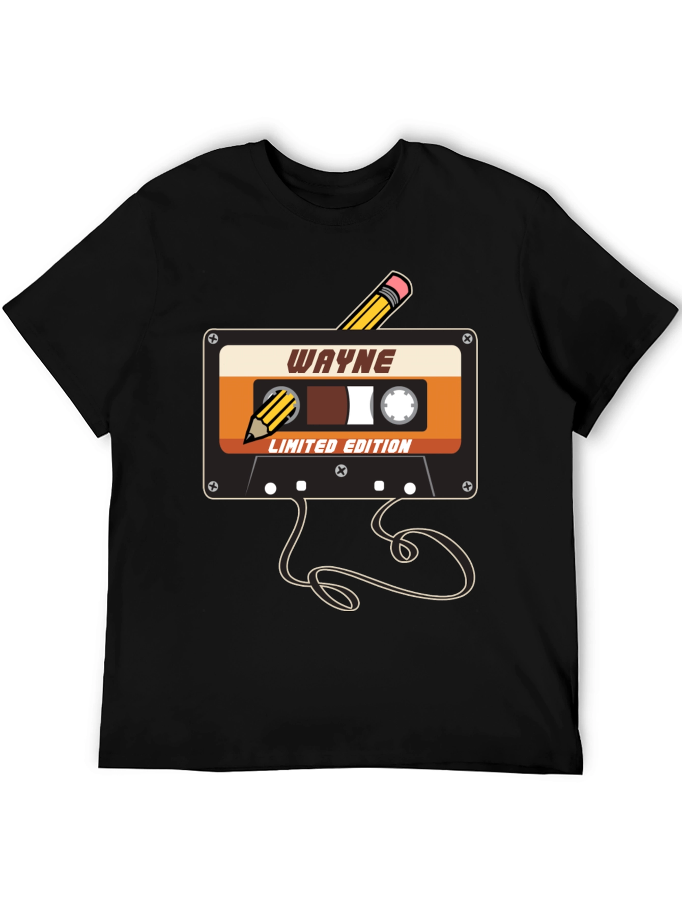 Wayne Limited Edition Cassette Tape T-Shirt