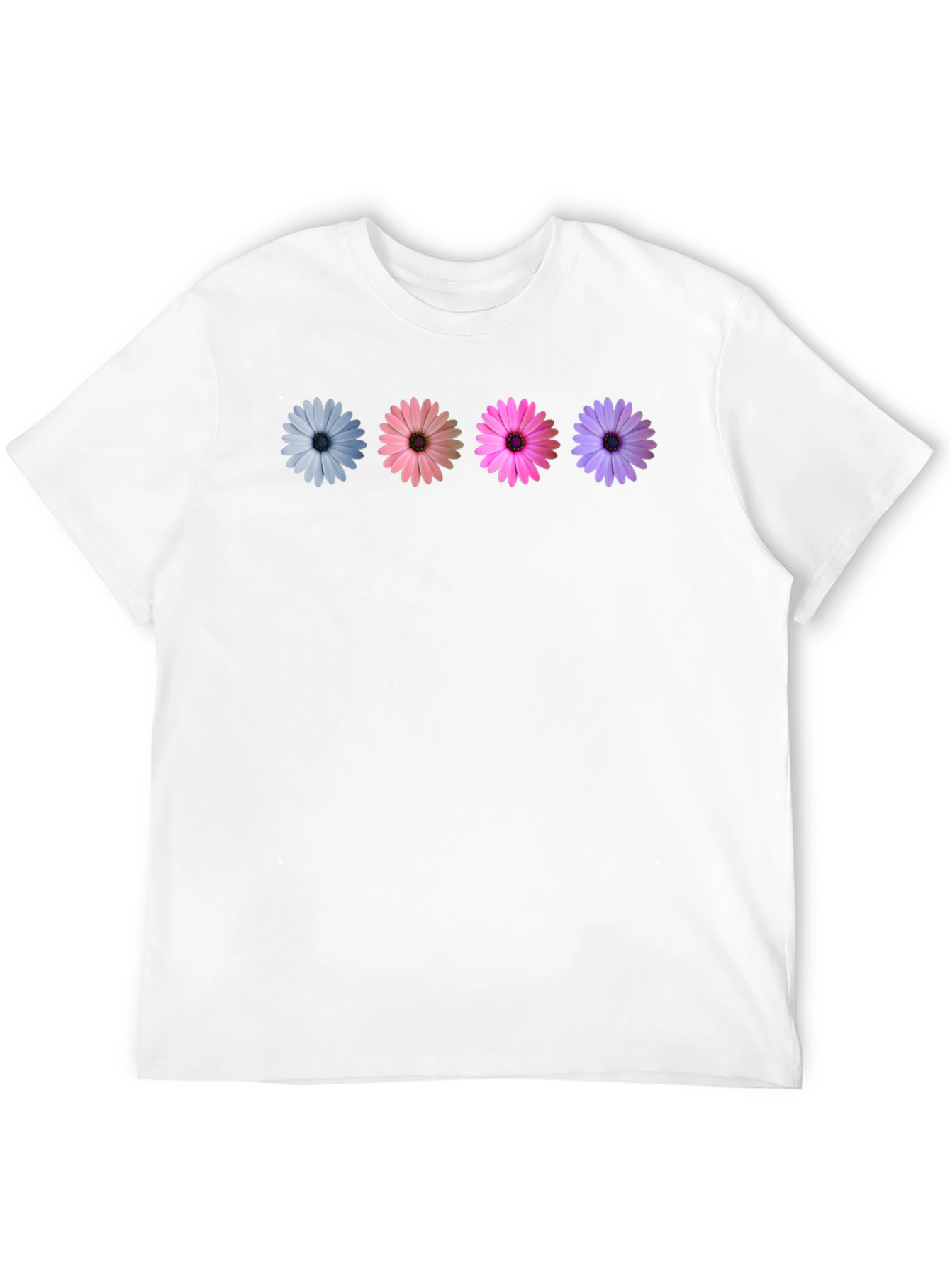 Floral Daisy T-Shirt - Soft Cotton Blend
