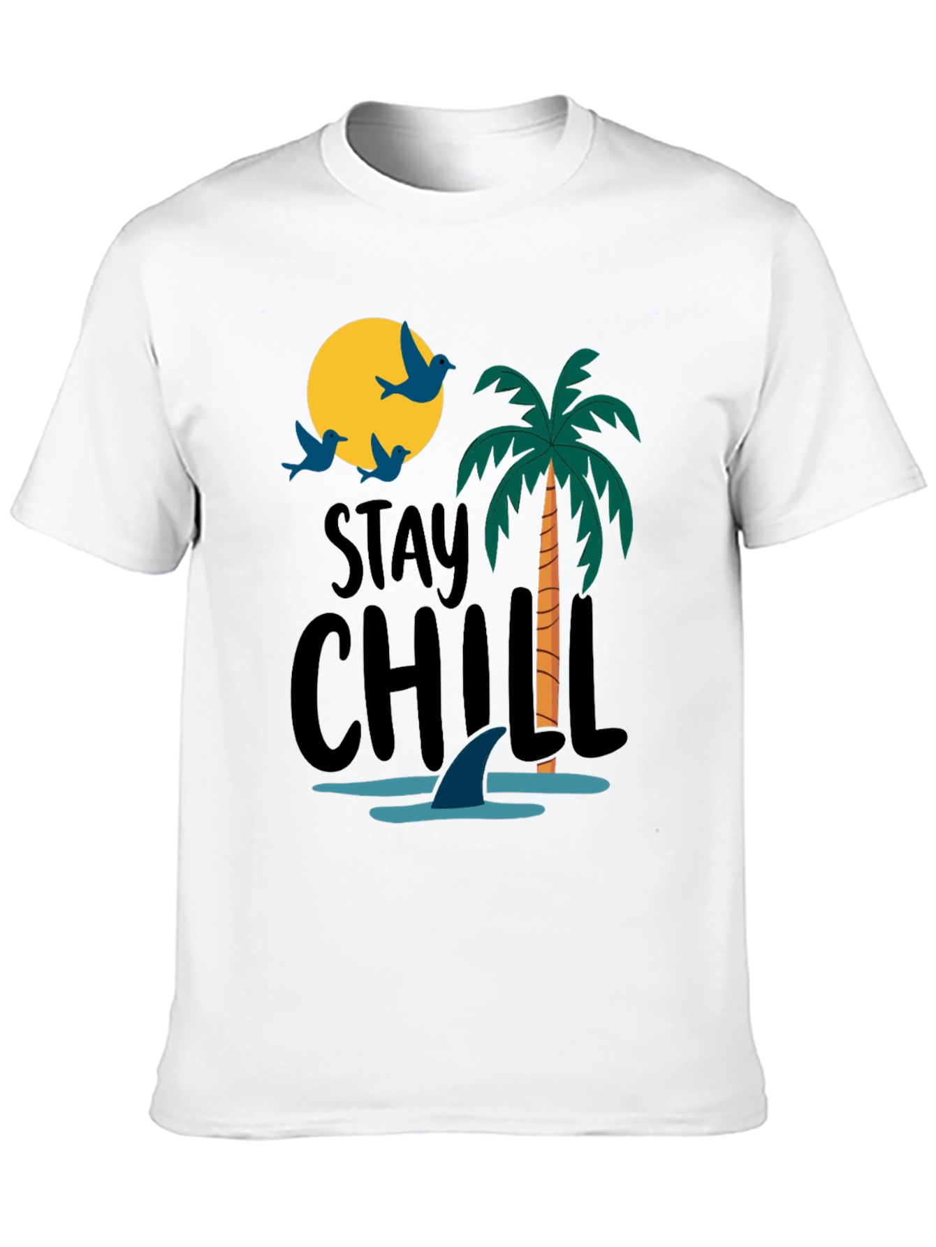 Stay Chill Shark Tee