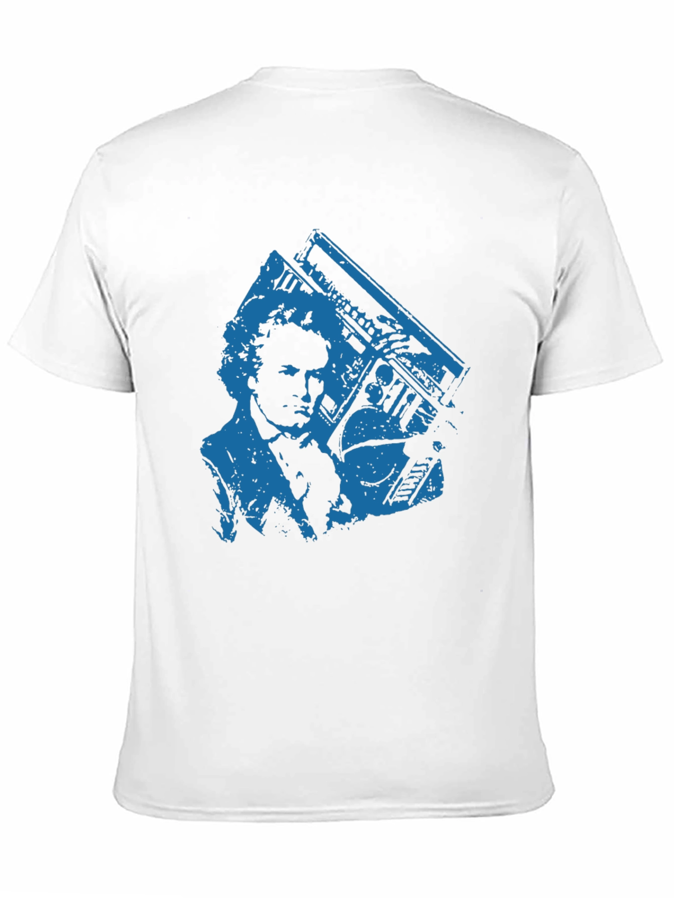 Retro Boombox Graphic Tee - Cool Casual Style