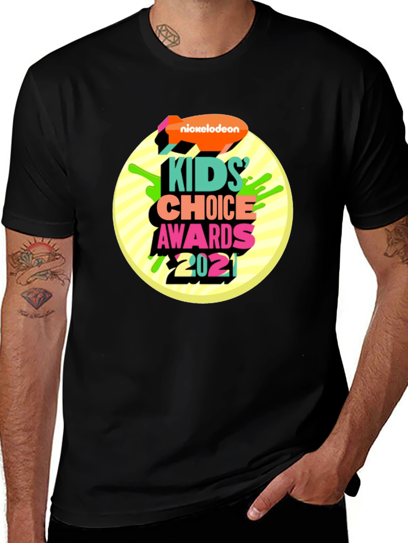 Kids Choice Awards 2021 Black T-Shirt