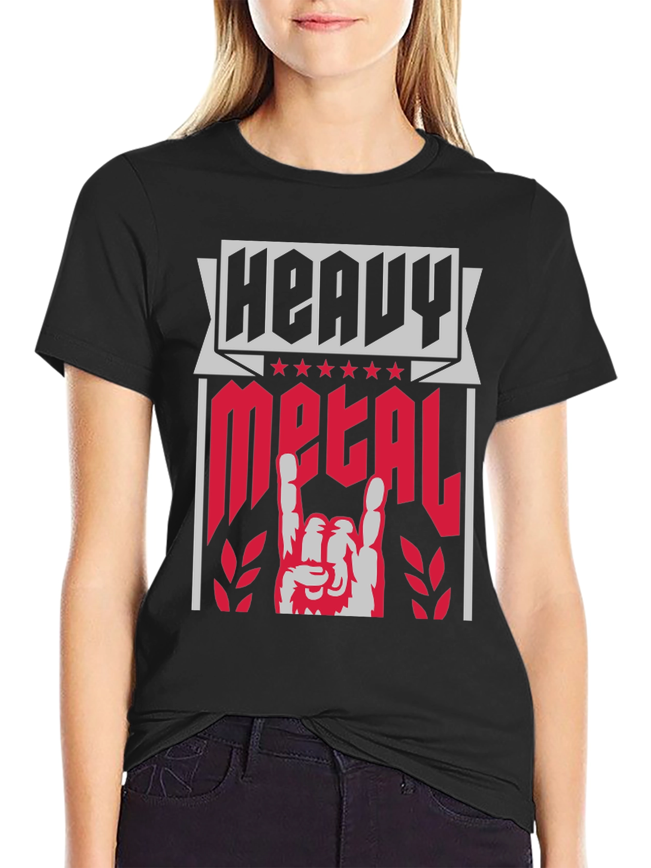 Heavy Metal Graphic T-Shirt - Rock On!