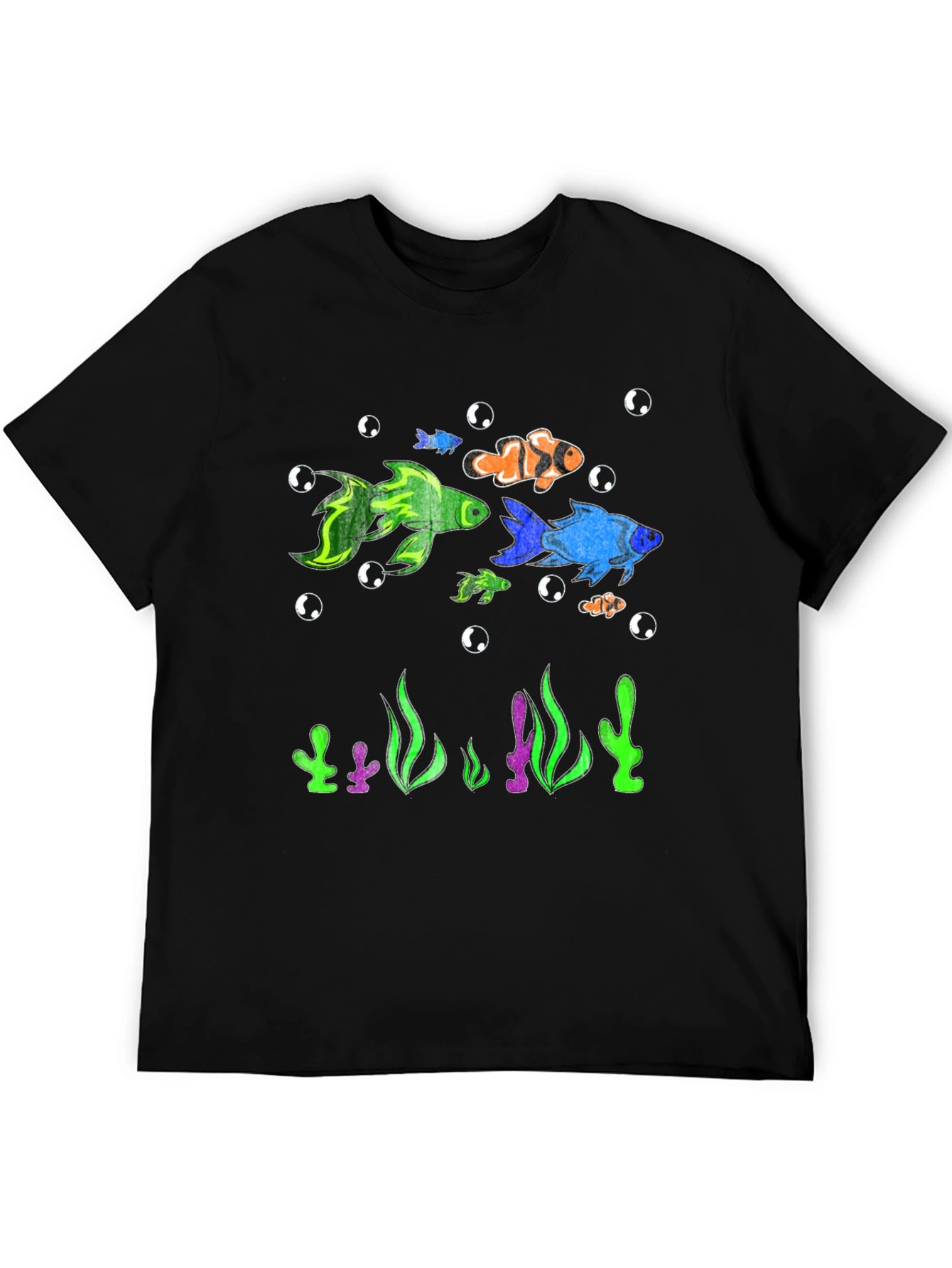 Aquarium Fish T-Shirt - Fun Graphic Tee