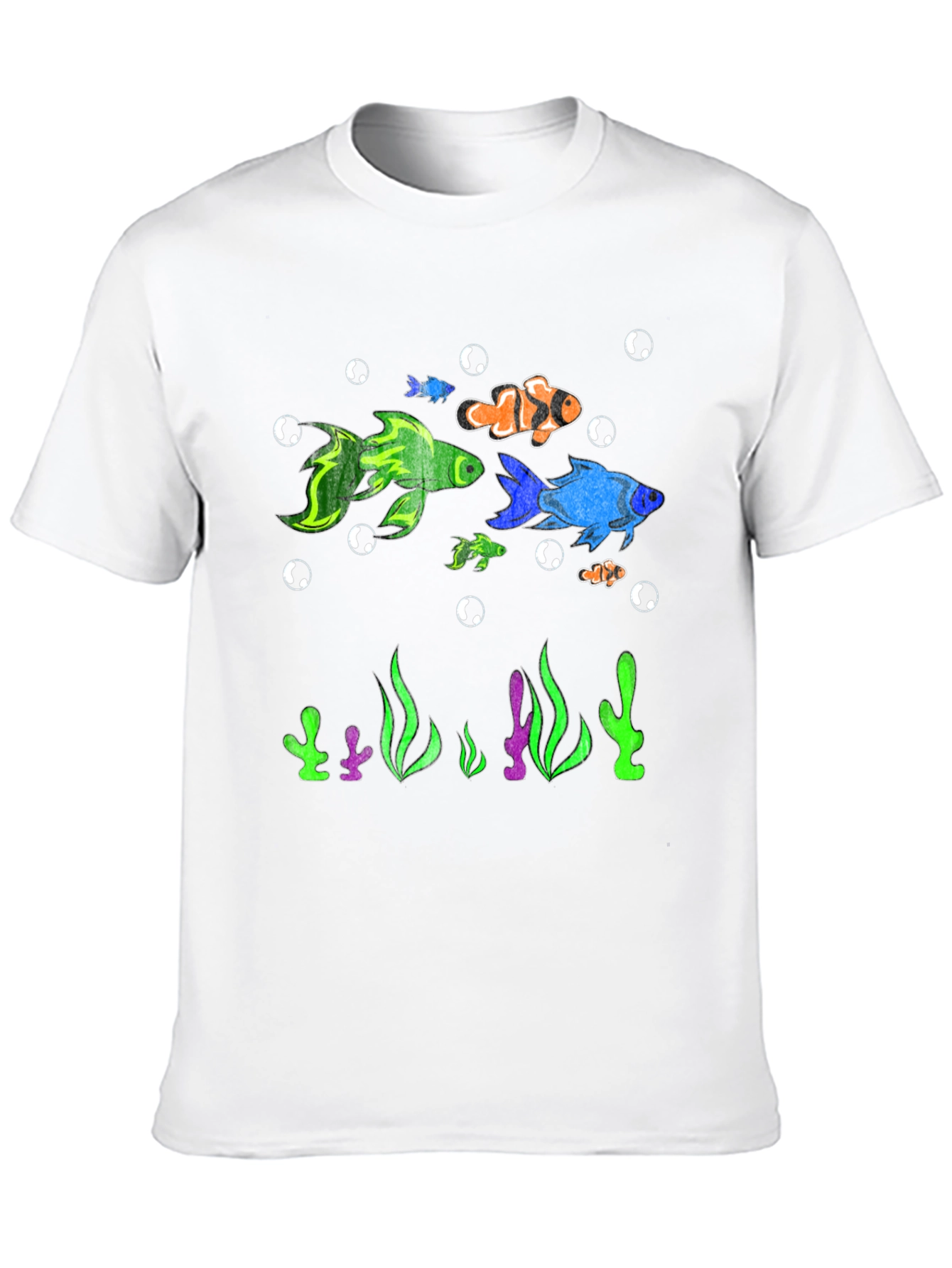 Aquarium Fish T-Shirt - Fun Graphic Tee