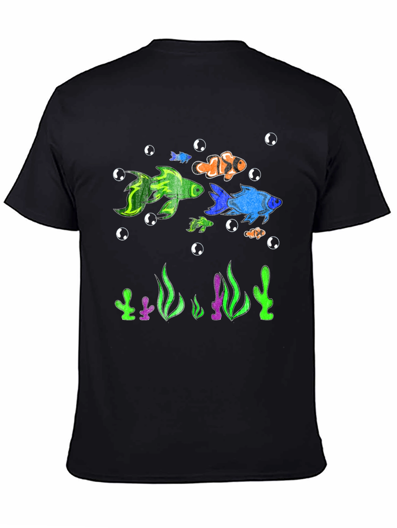 Aquarium Fish T-Shirt - Fun Graphic Tee