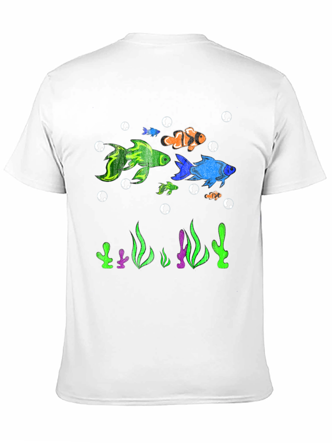 Aquarium Fish T-Shirt - Fun Graphic Tee