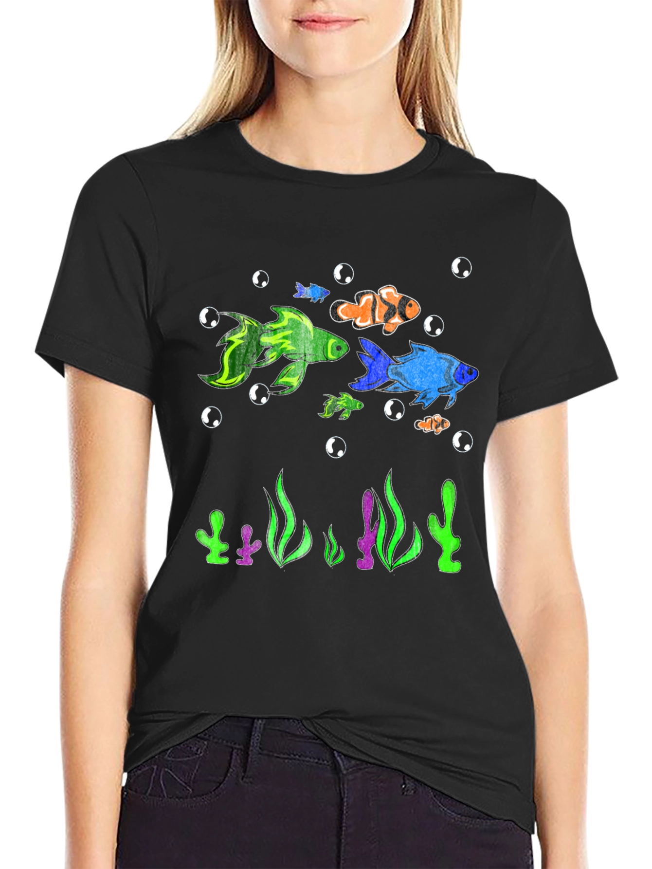 Aquarium Fish T-Shirt - Fun Graphic Tee