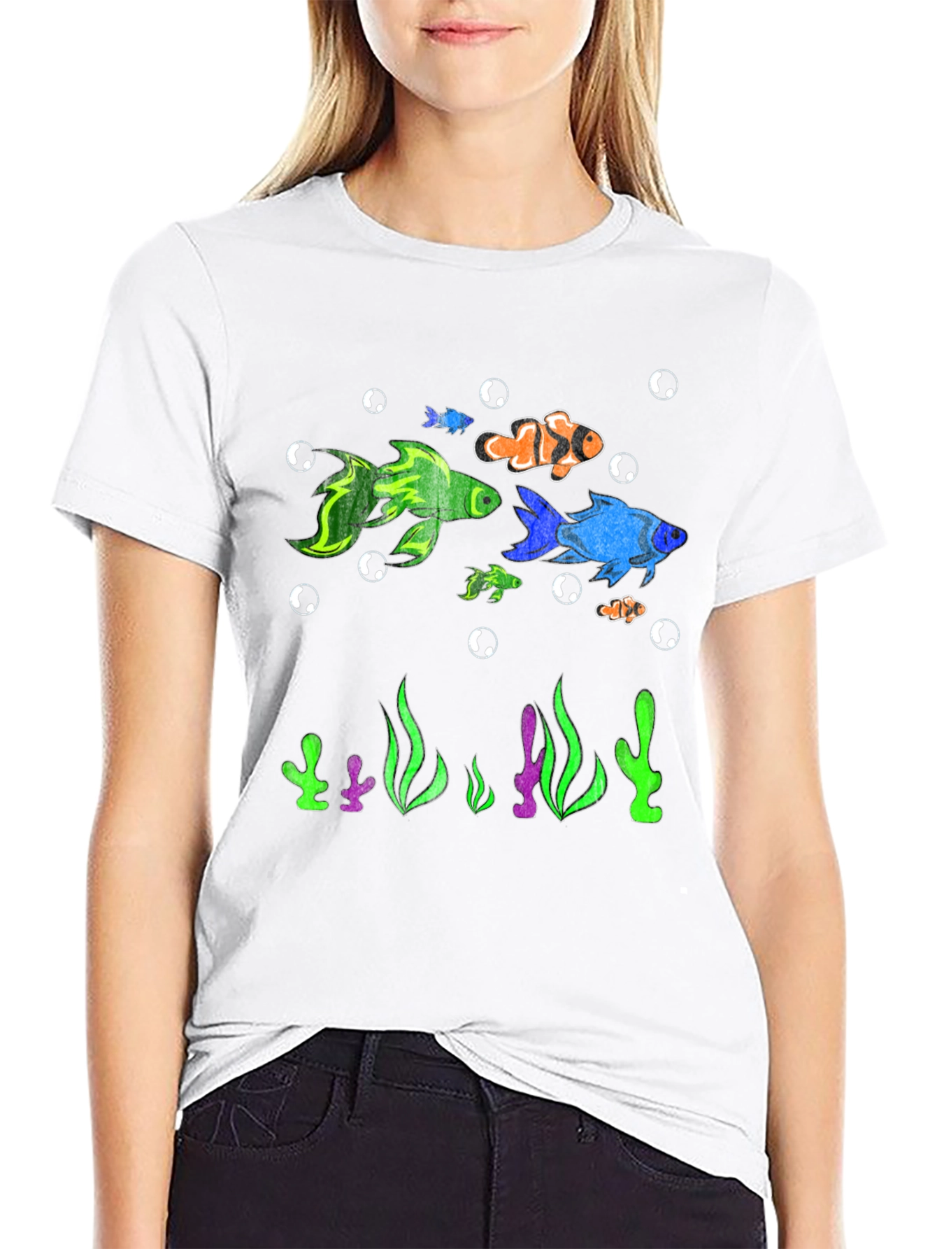 Aquarium Fish T-Shirt - Fun Graphic Tee